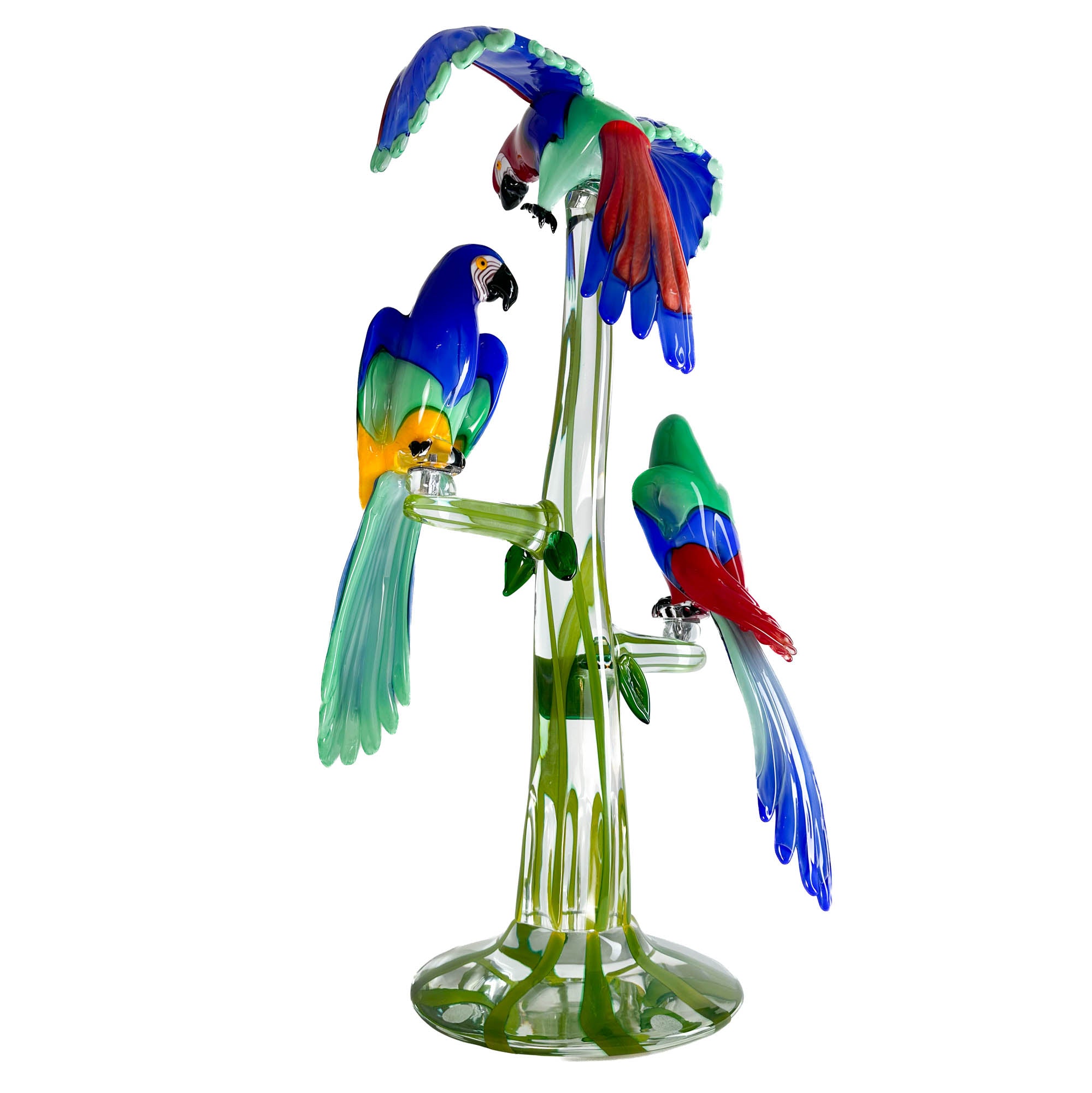 Parrots tree - Murano Glass