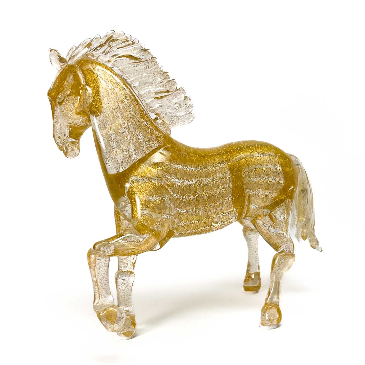 Crystal And Gold - Trotting Horse