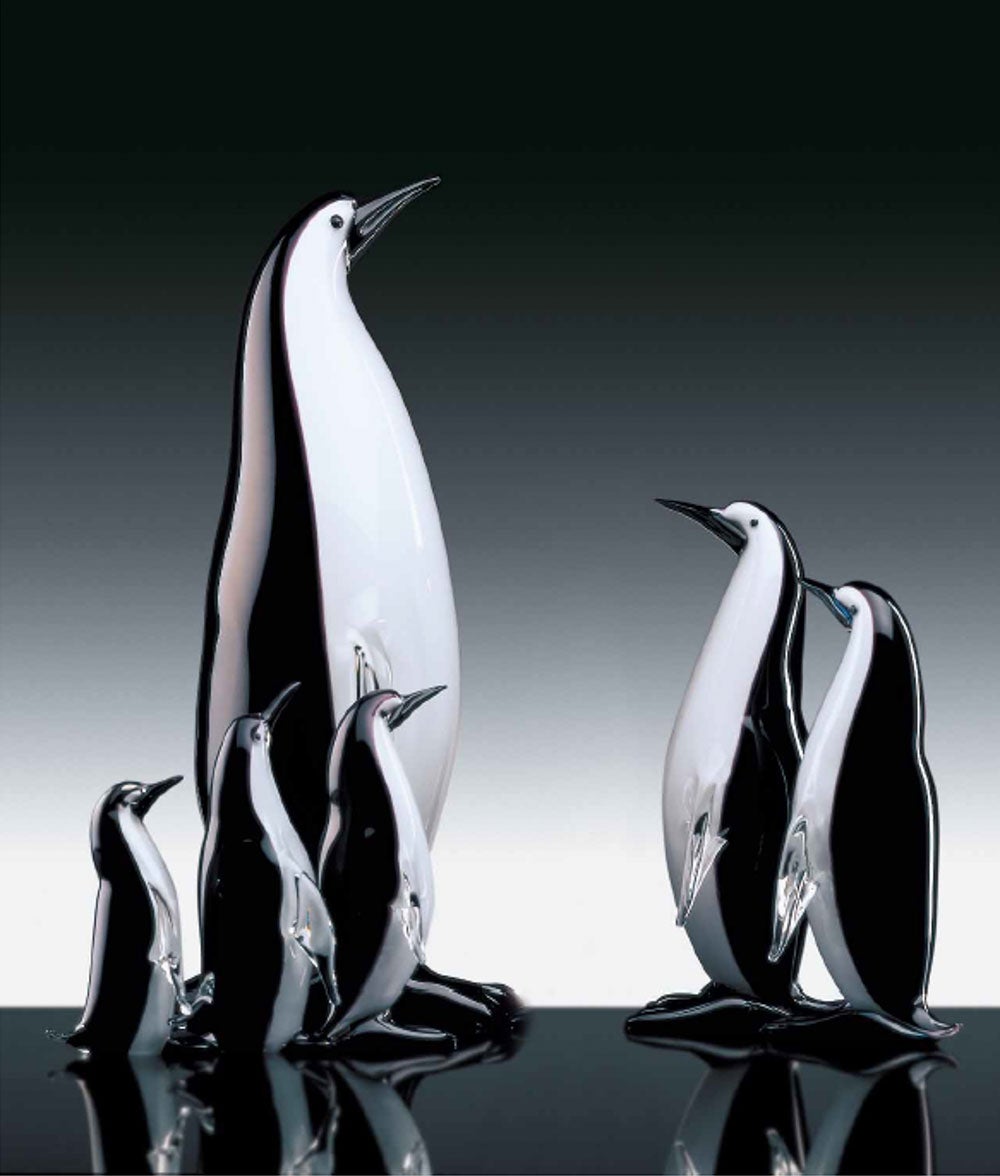 Pingouin en verre de Murano