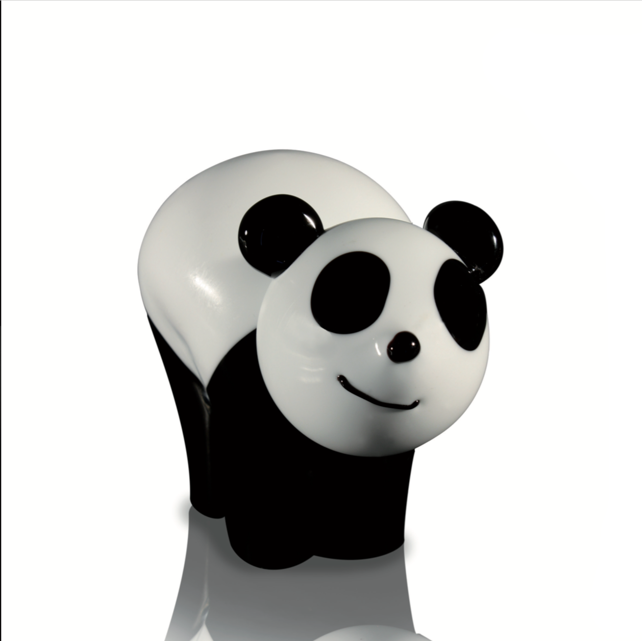 Panda souriant