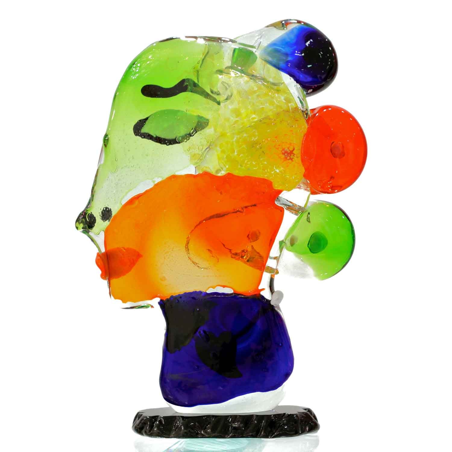 Picasso Hairdo Murano Glass