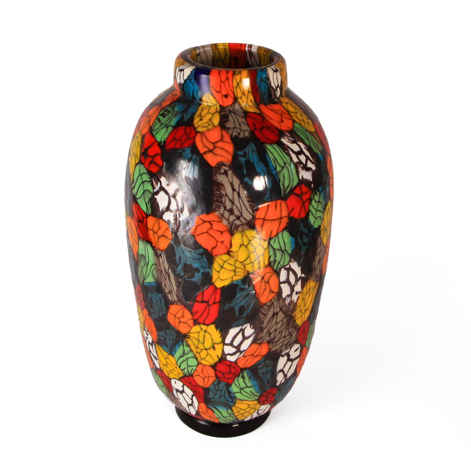 Vase multicolore Vittorio Ferro