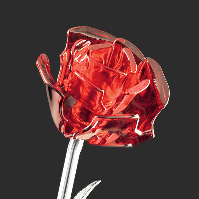 Crystal Red Rose