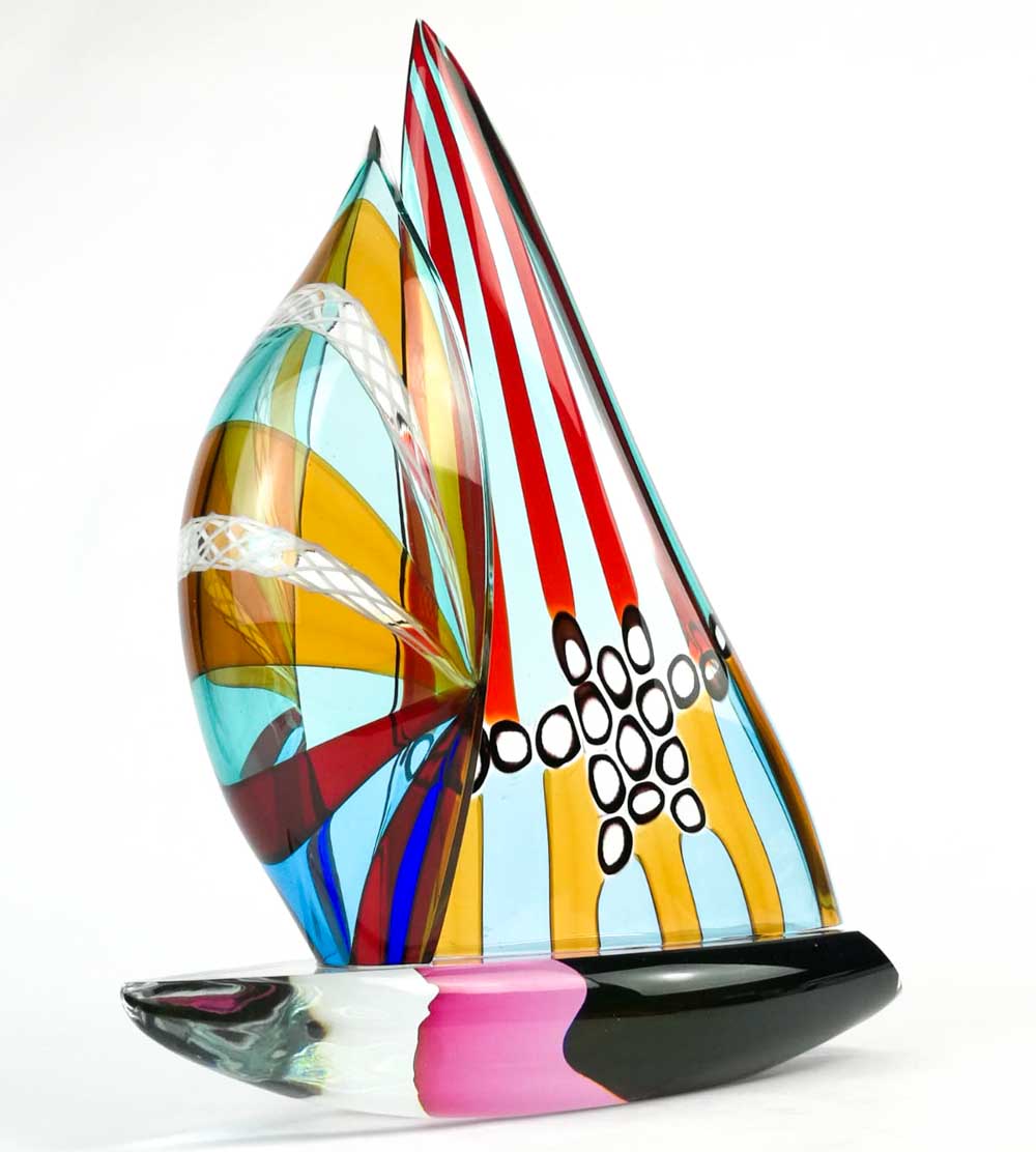 Sailboat - Multicolor - cm 40