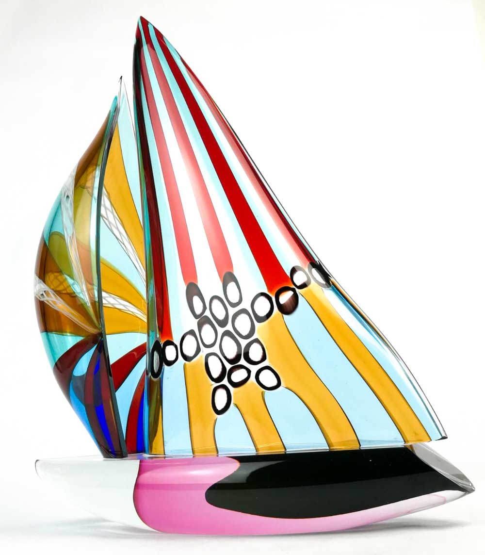 Sailboat - Multicolor - cm 40