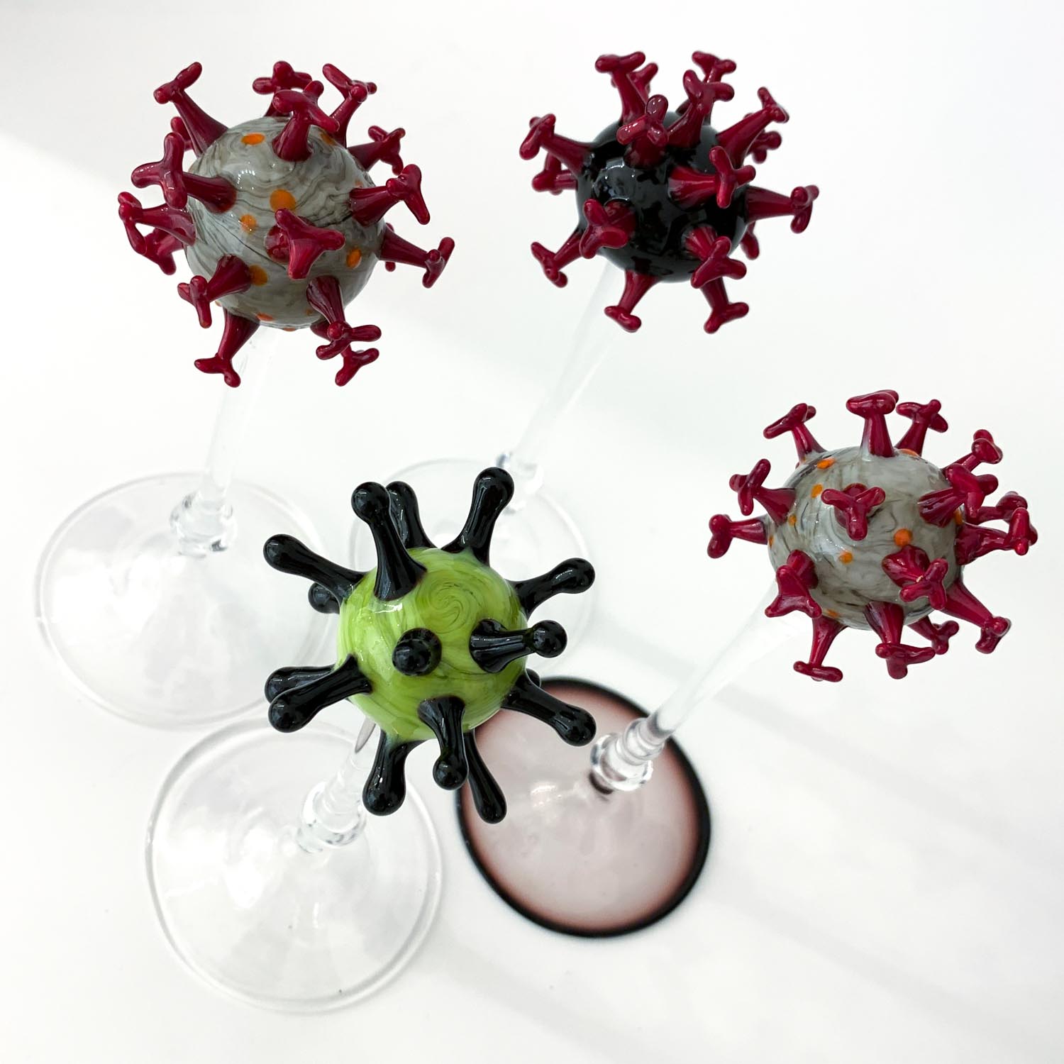 Murano Glass - Corona Virus