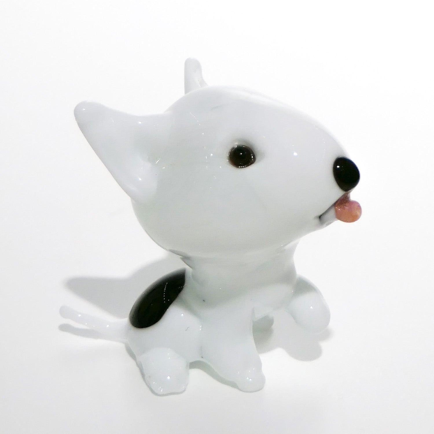 Bull terrier cub - Murano glass