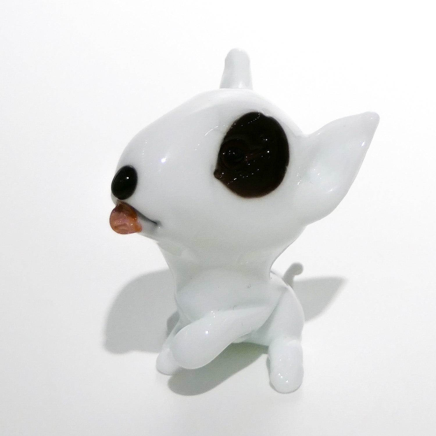 Bull terrier cub - Murano glass