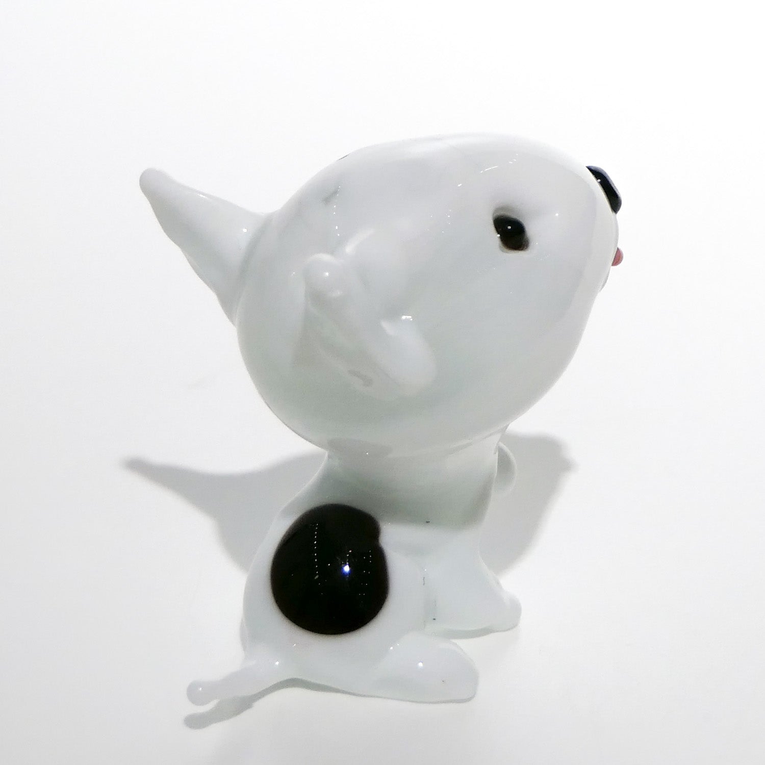 Bull terrier cub - Murano glass