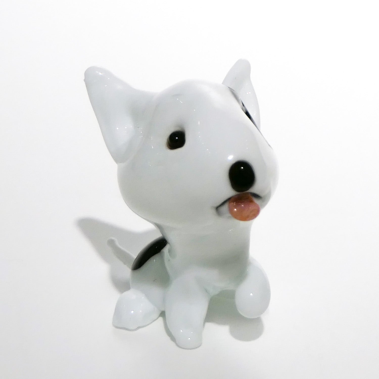 Ourson Bull Terrier - Verre de Murano