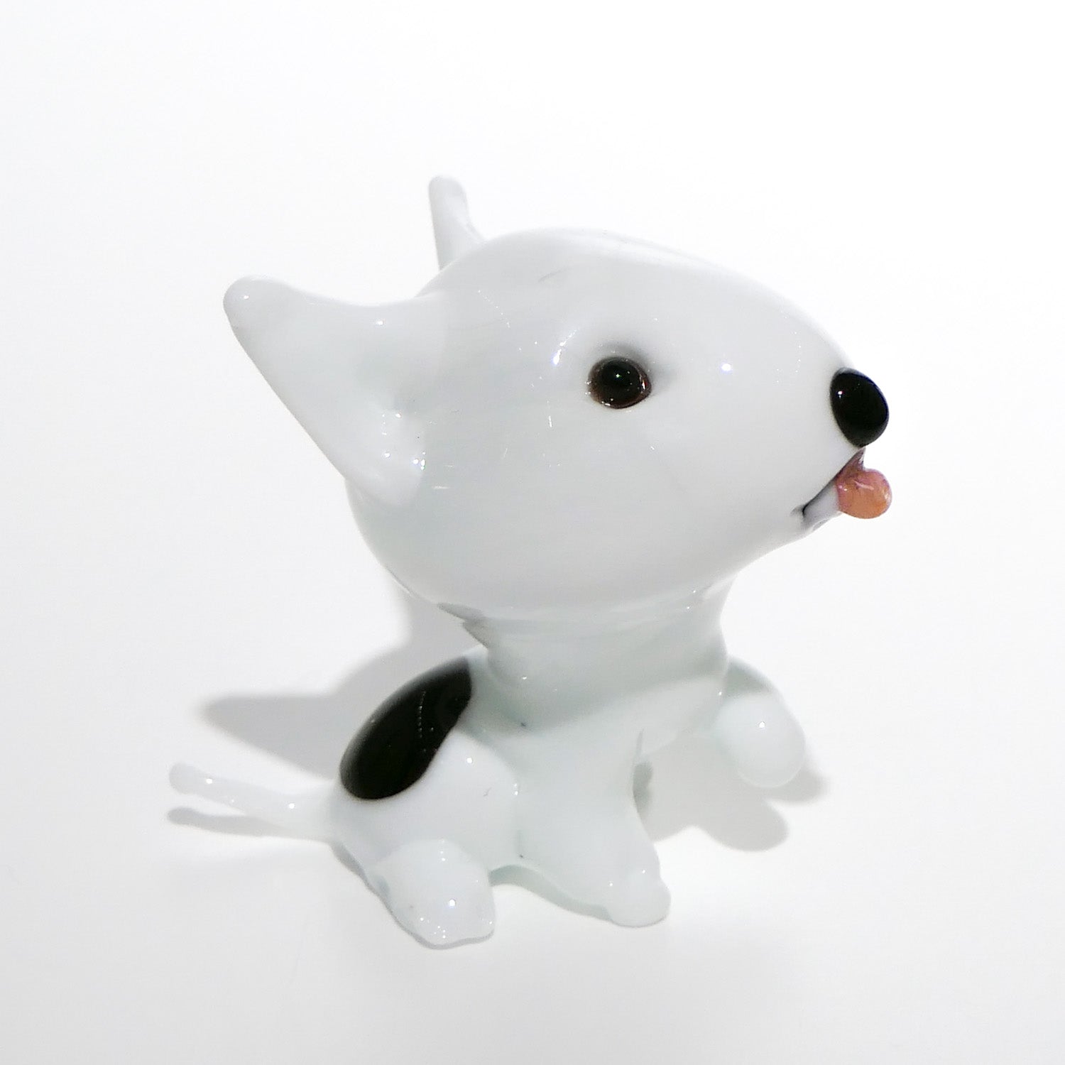 Bull terrier cub - Murano glass