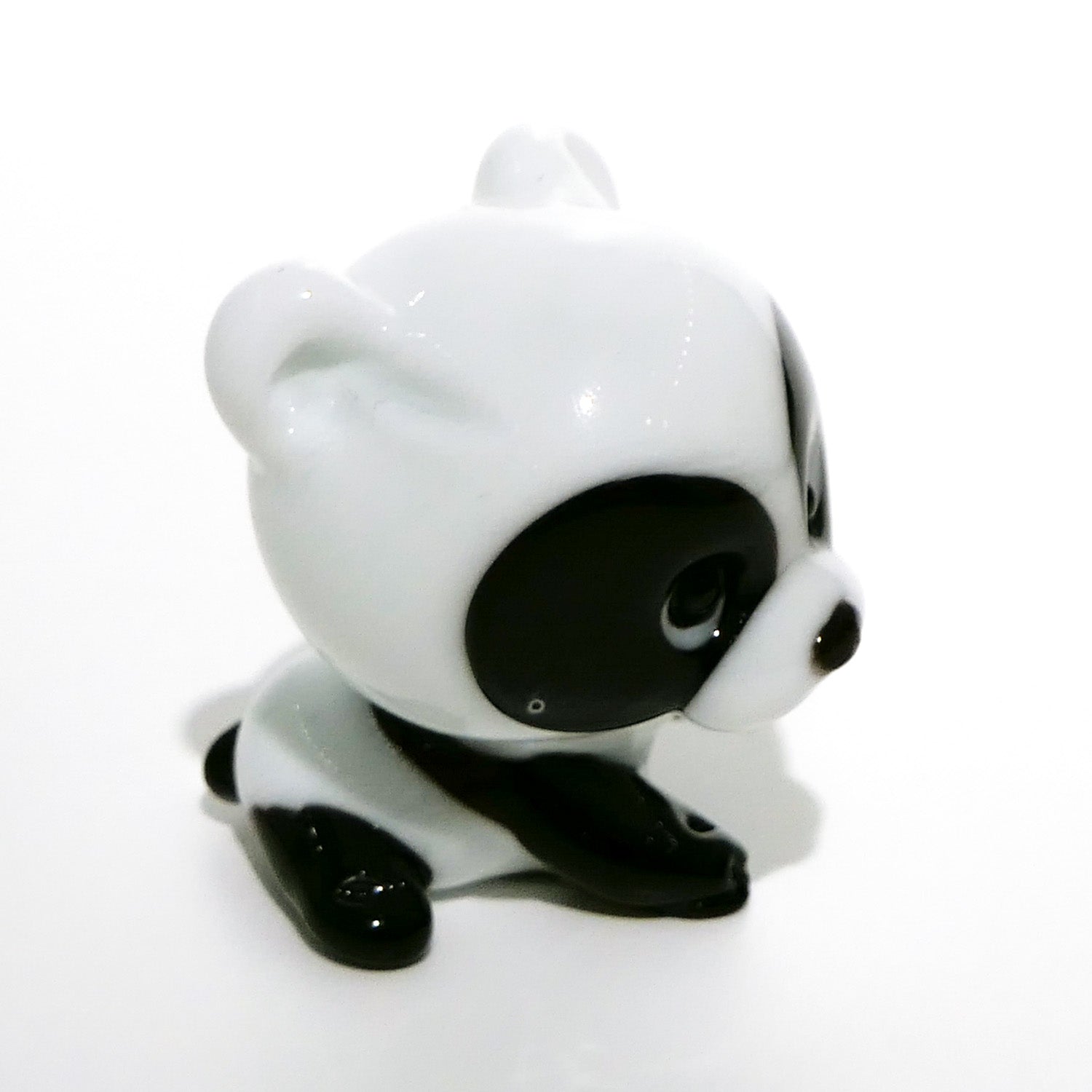 Panda cub - Murano glass