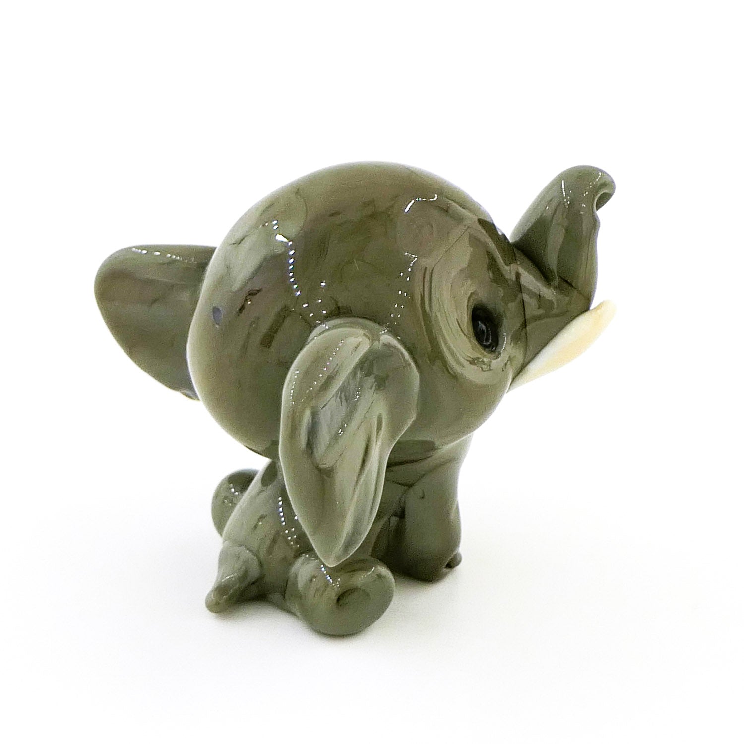 Elephant cub - Murano glass