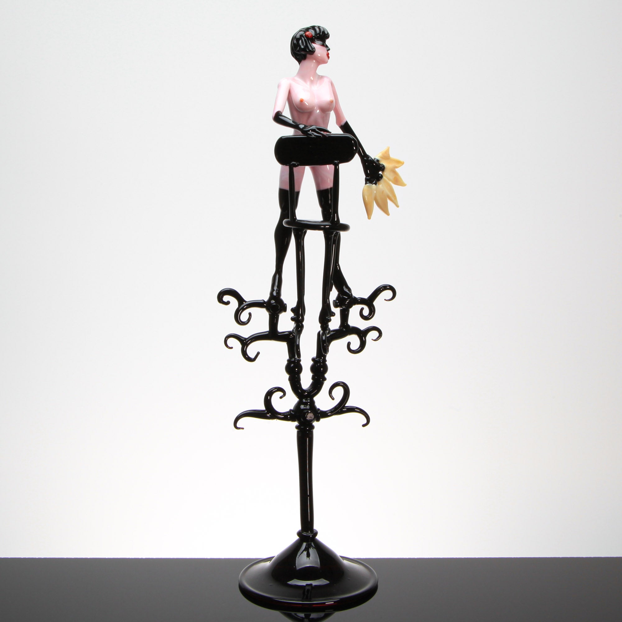 Burlesque Artistic "Gypsy" - Unique Piece - Murano Glass