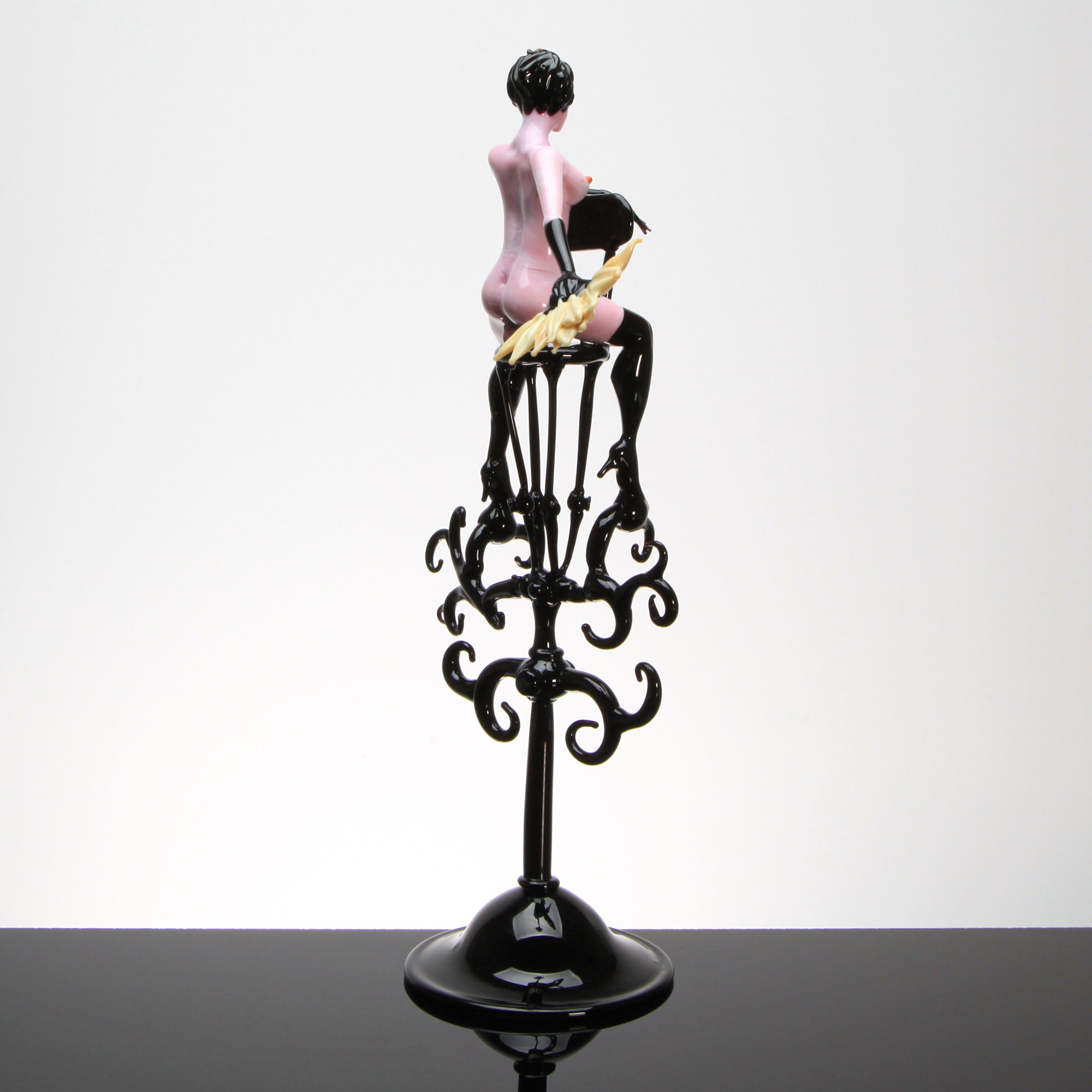 Nu Artistique Burlesque "Sophia"Pièce Unique - Verre de Murano