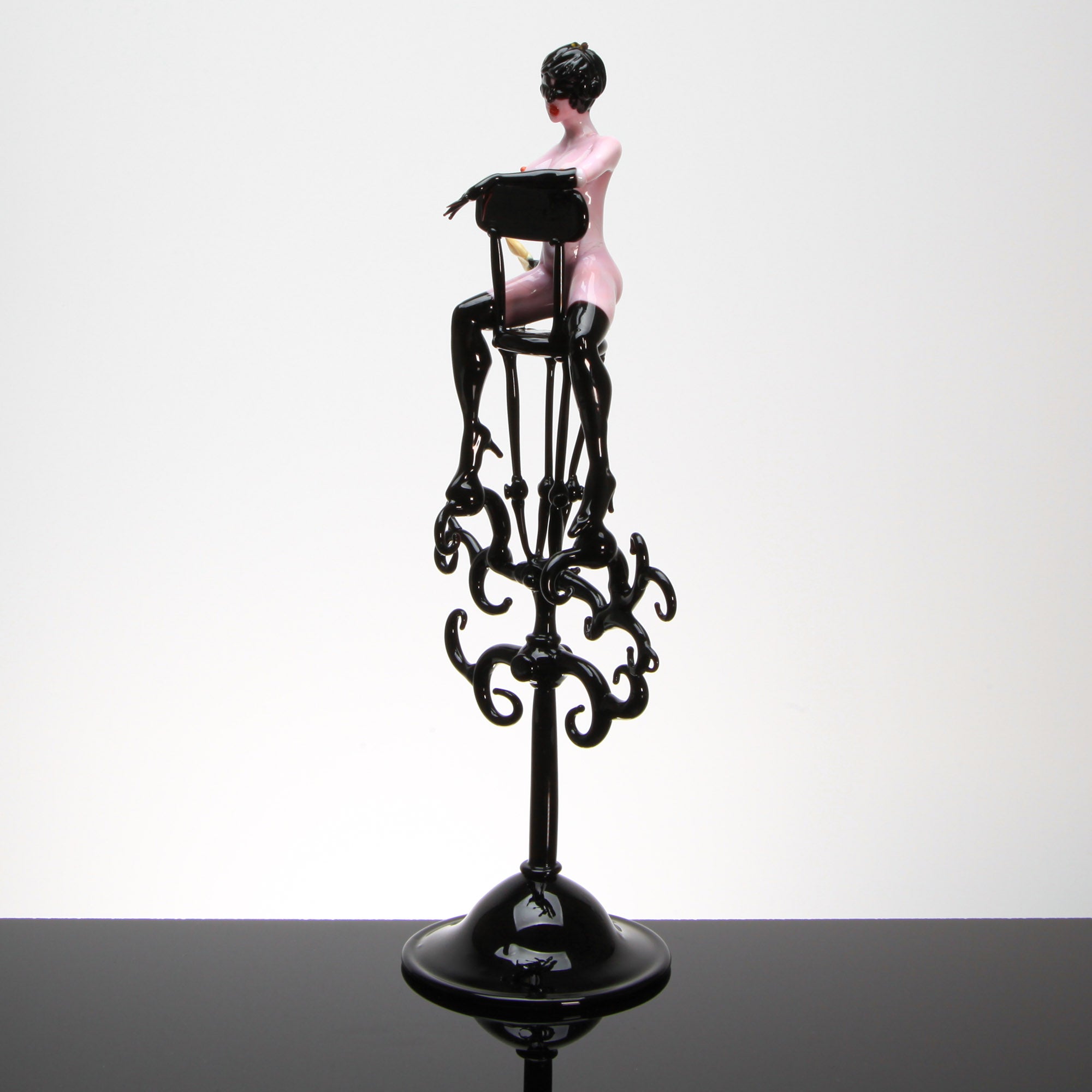 Burlesque Artistic Nude "Sophia"Unique Piece - Murano Glass