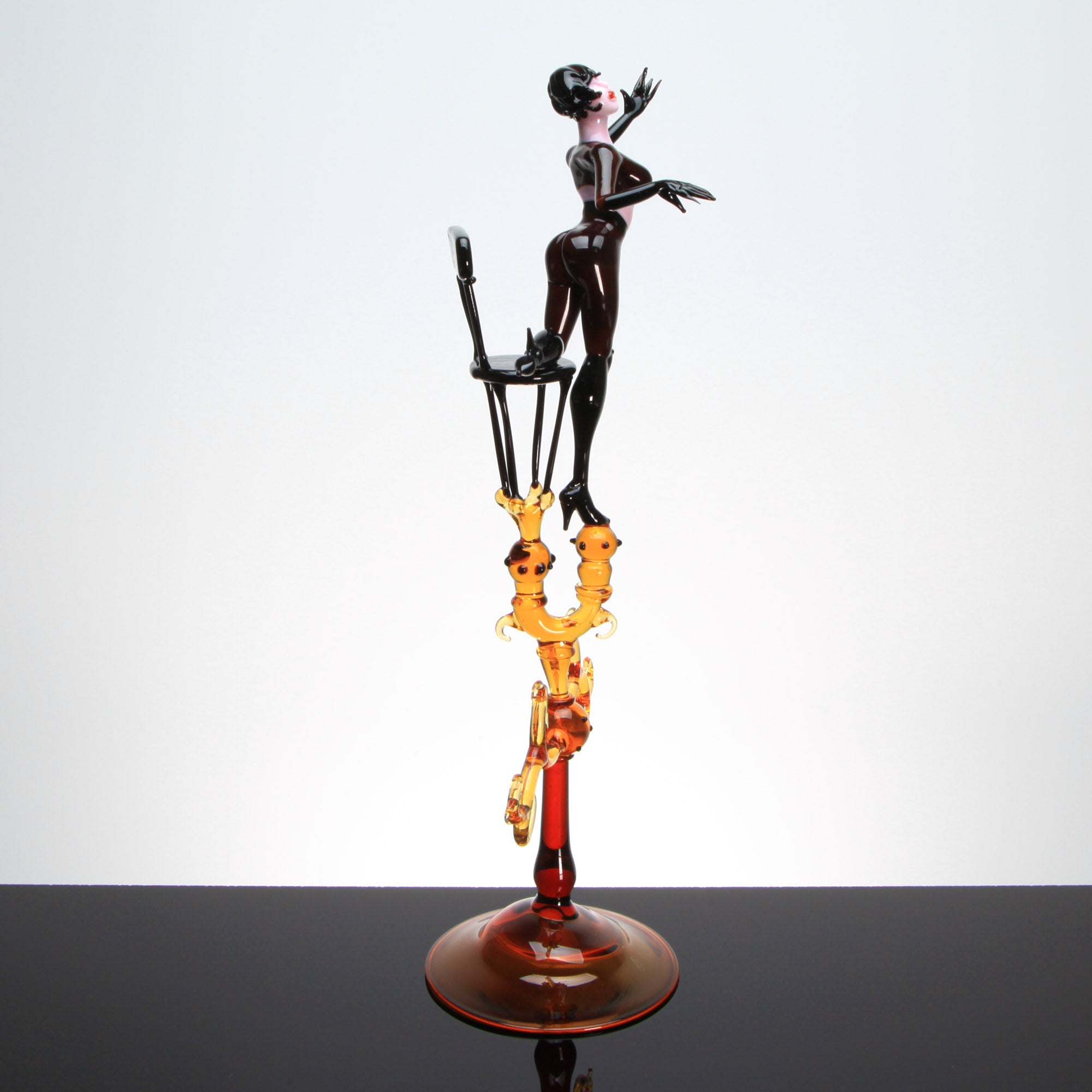 Burlesque "Bettie" Unique Piece - Murano Glass