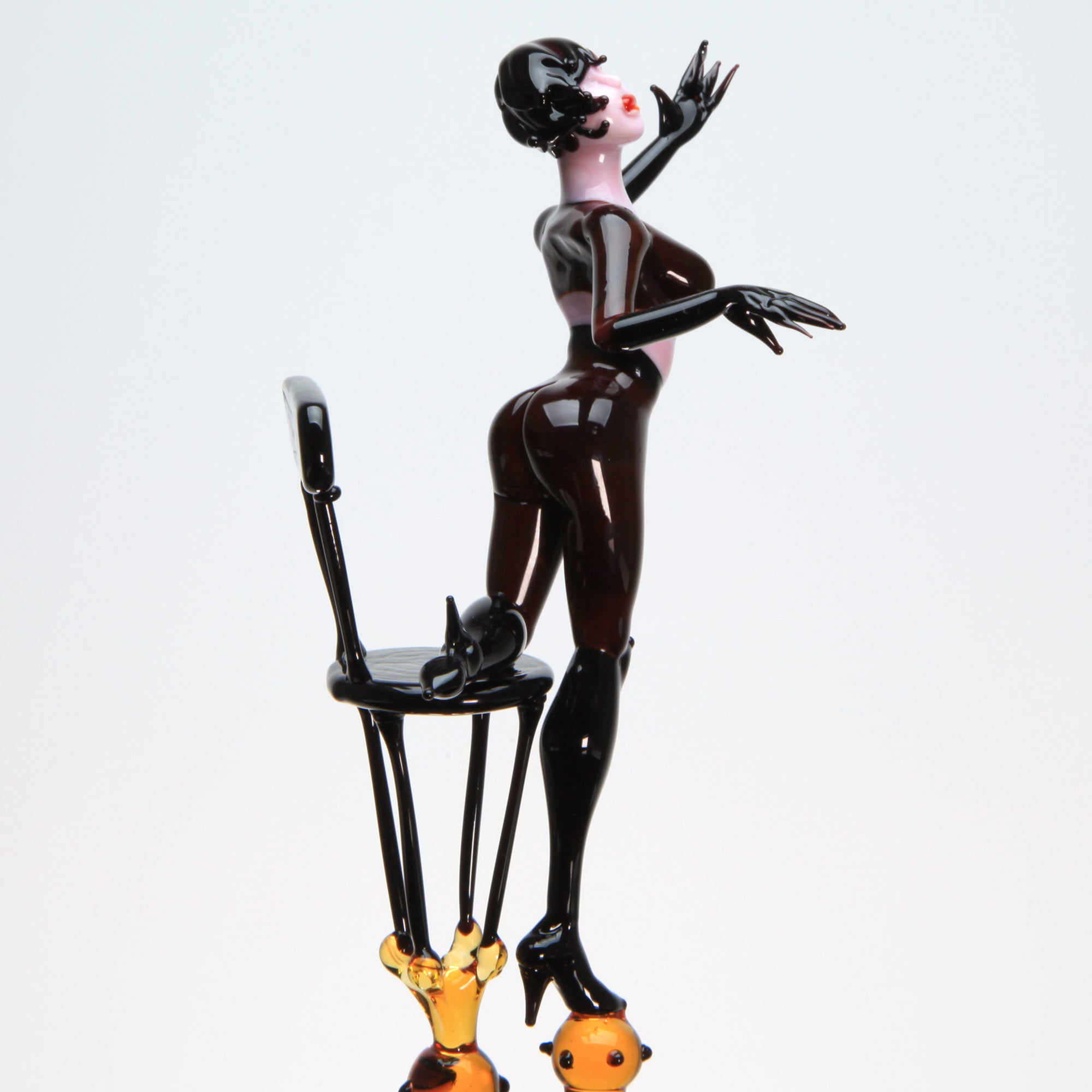 Burlesque "Bettie" Unique Piece - Murano Glass