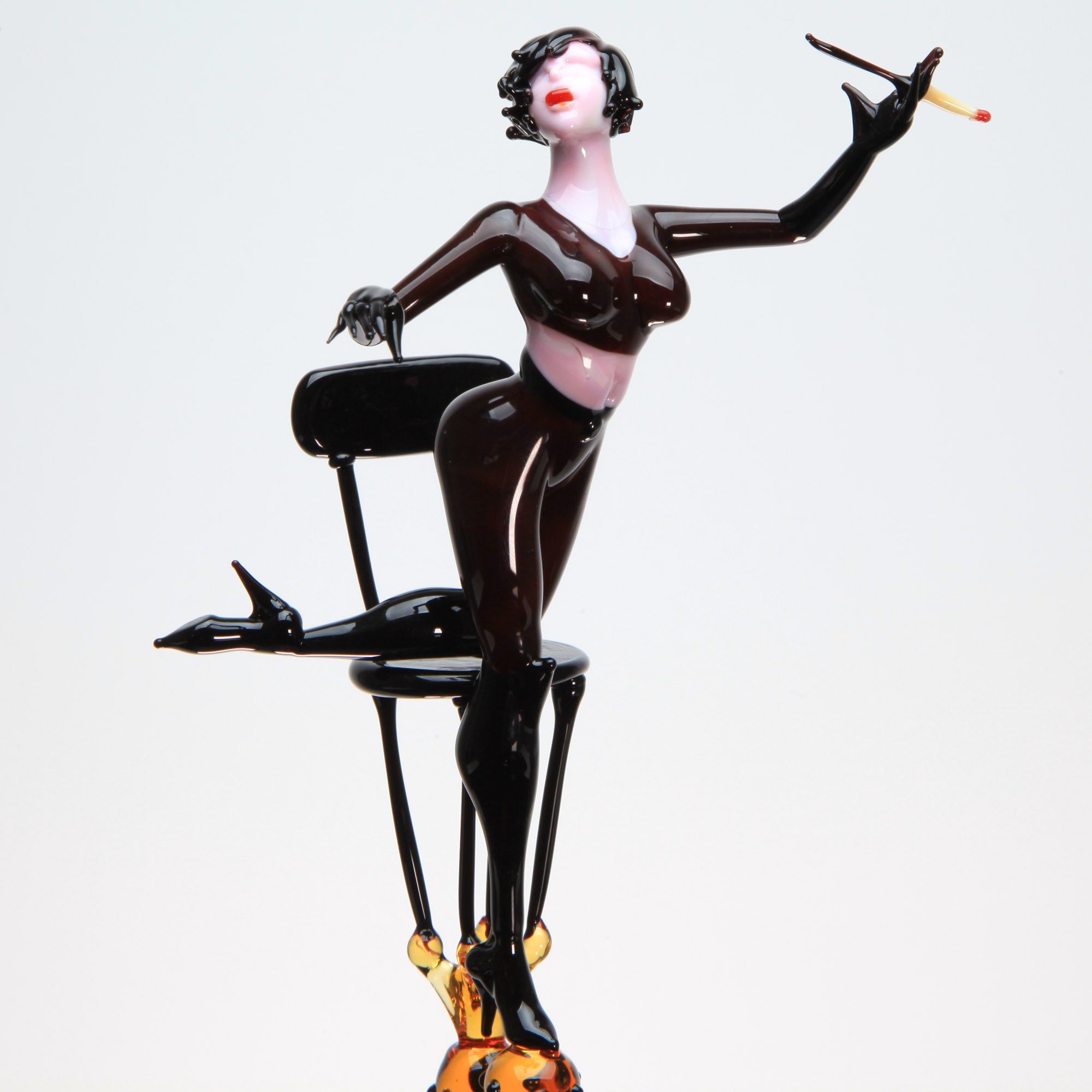 Burlesque "Bettie" Unique Piece - Murano Glass