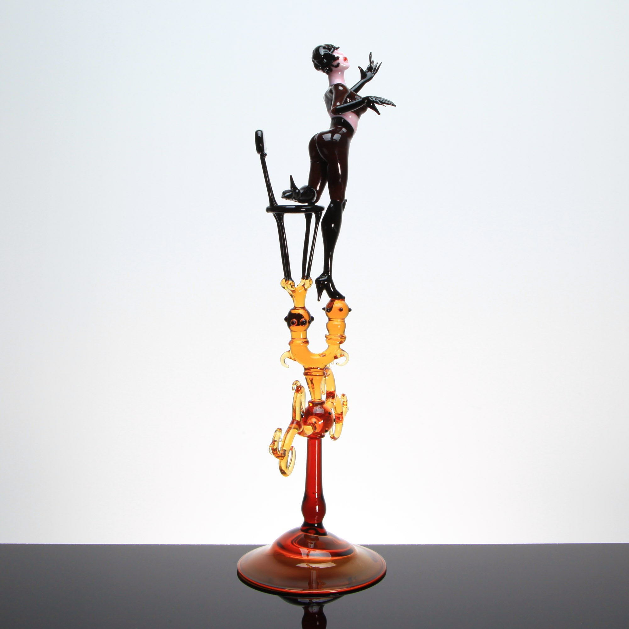 Burlesque "Bettie" Unique Piece - Murano Glass