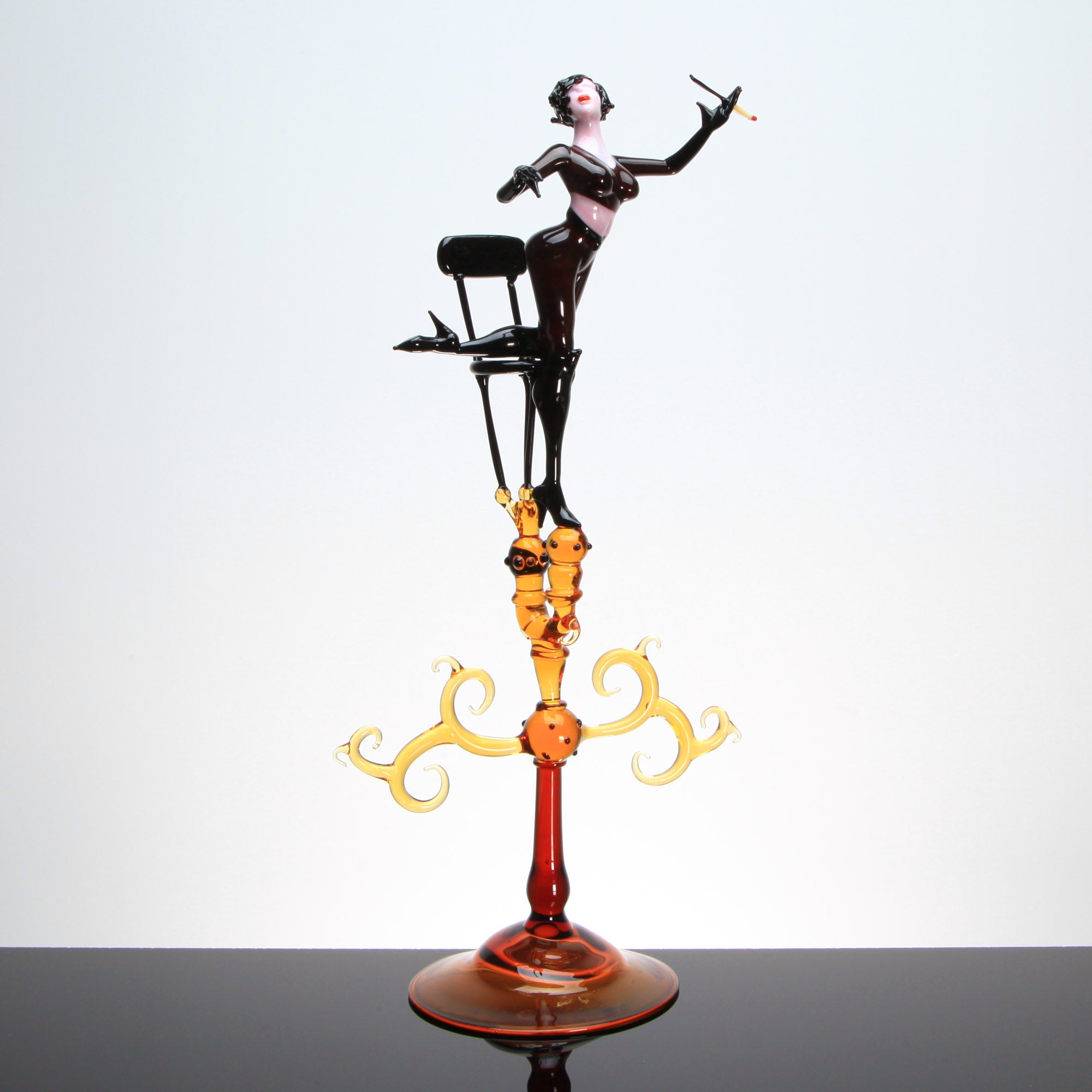 Burlesque "Bettie" Unique Piece - Murano Glass