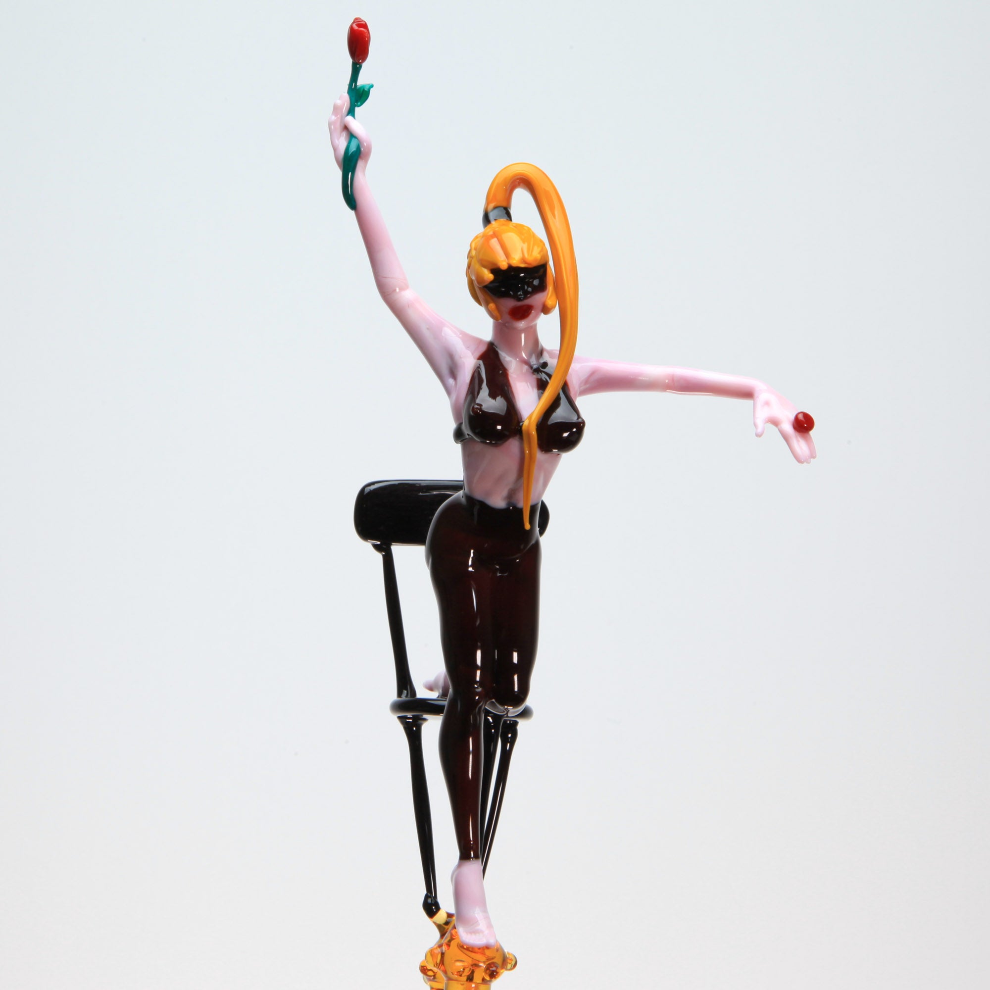 Burlesque "Pauline" - Unique Piece - Murano Glass