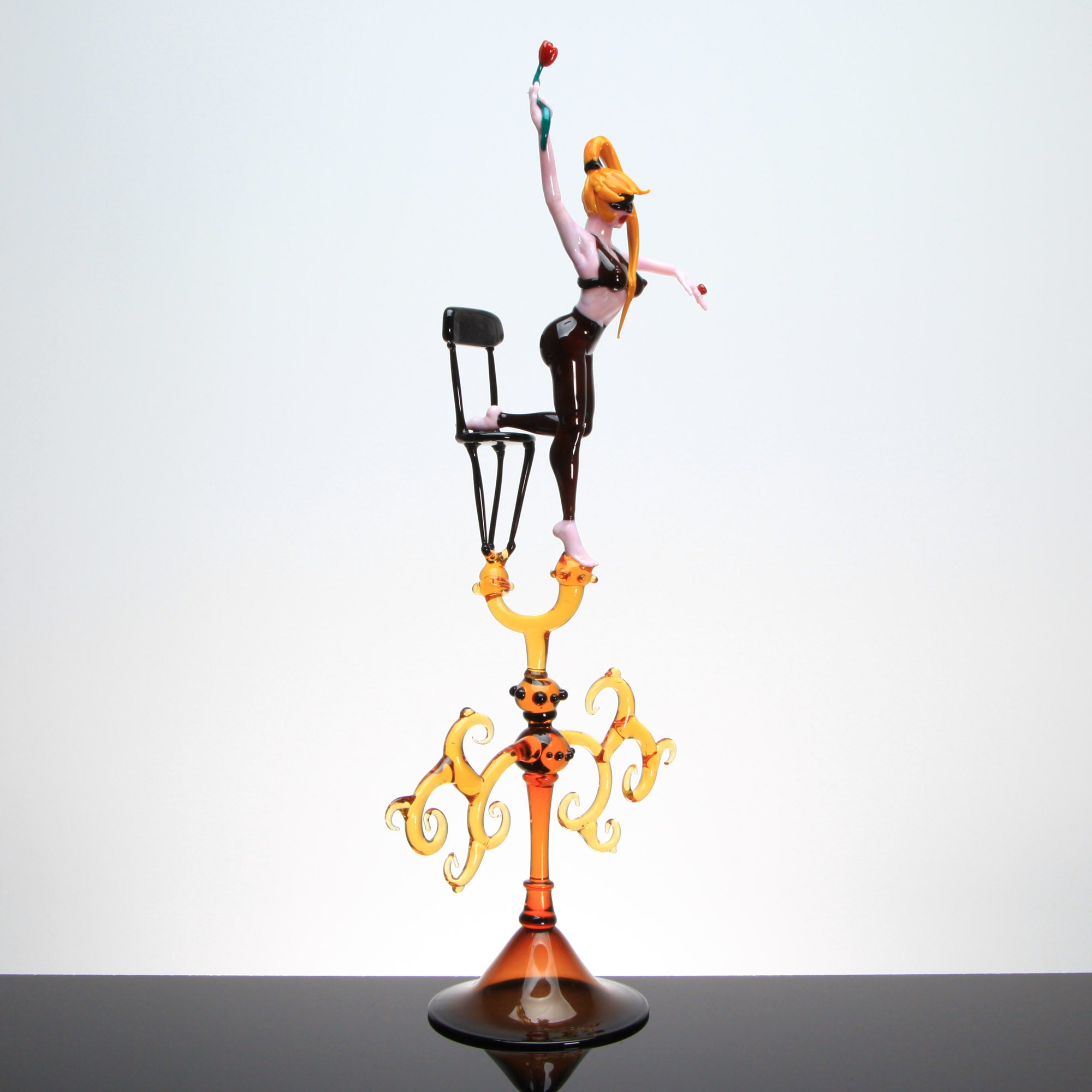 Burlesque "Pauline" - Unique Piece - Murano Glass