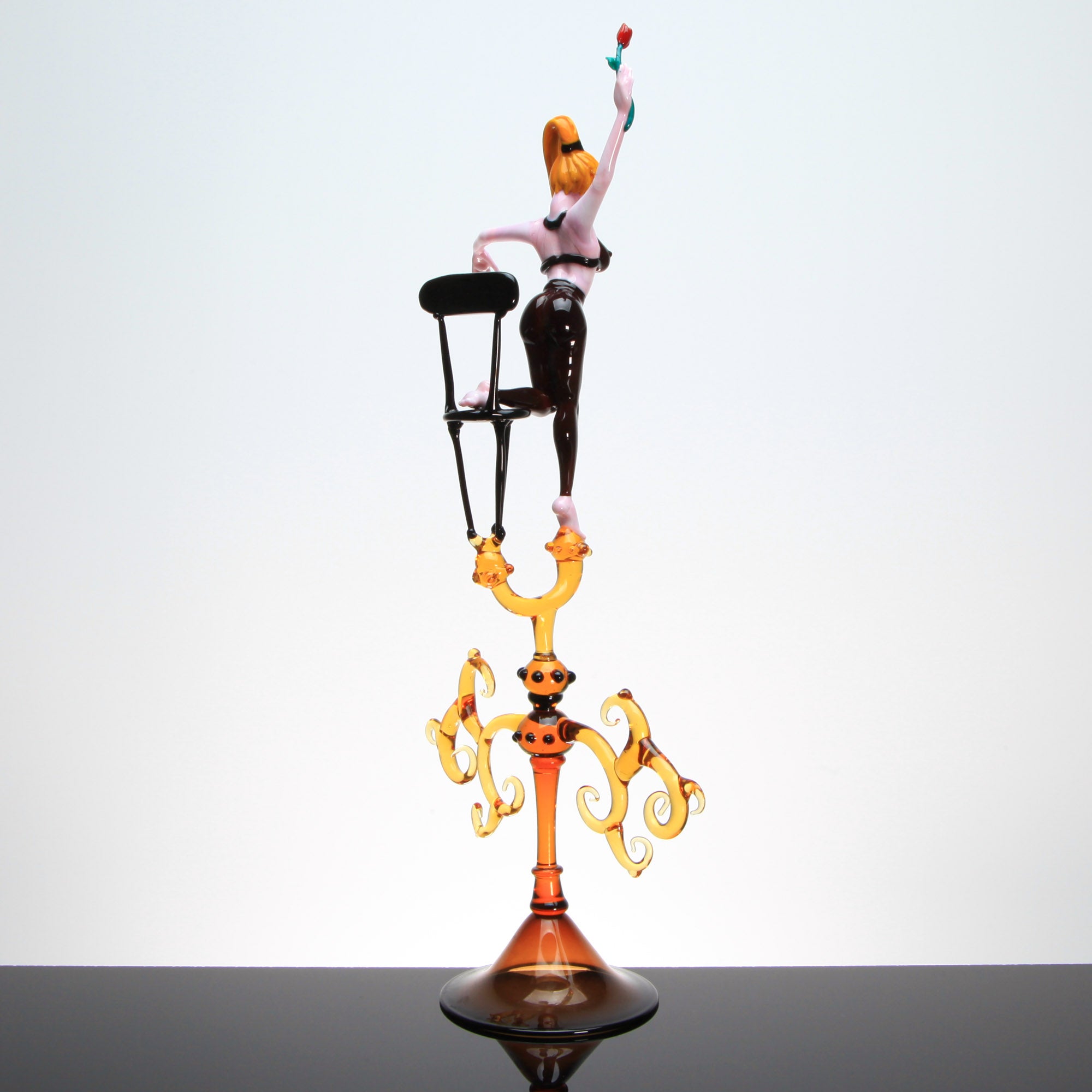 Burlesque "Pauline" - Unique Piece - Murano Glass