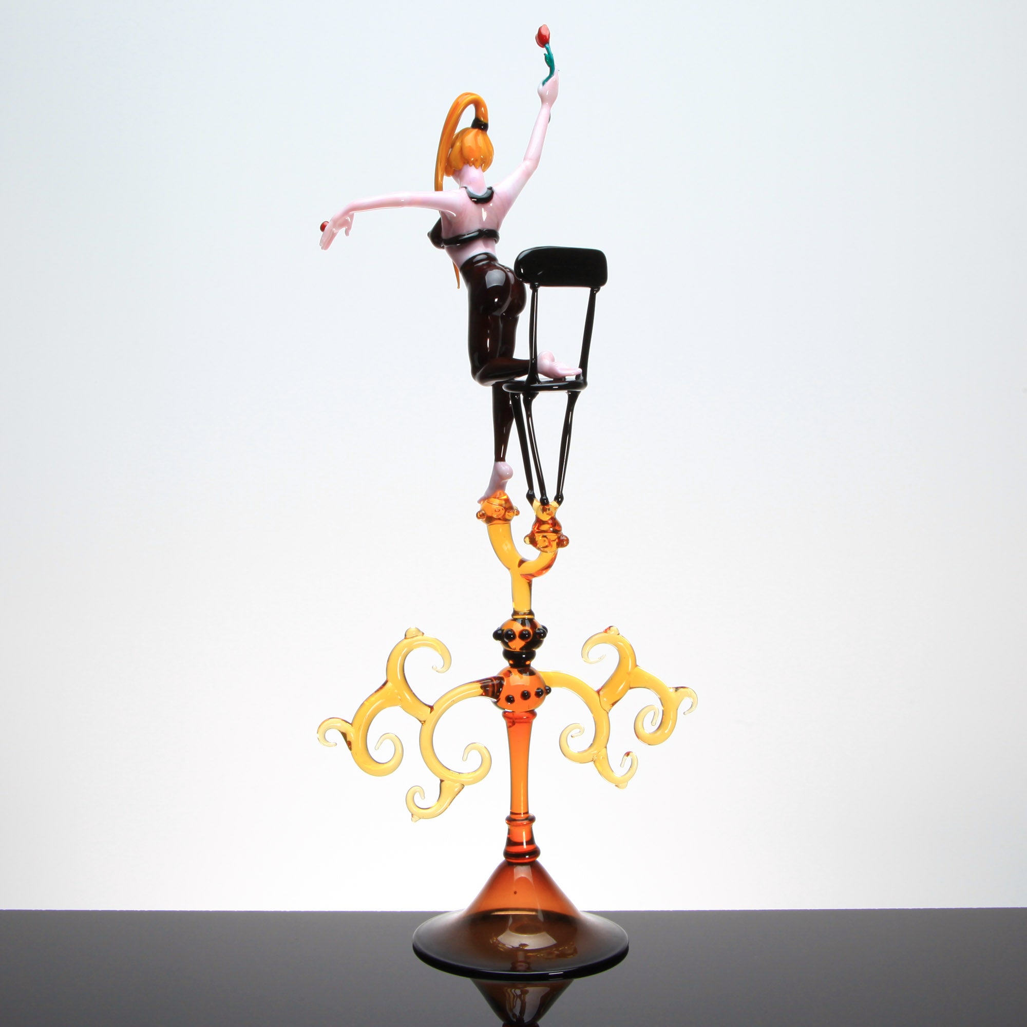 Burlesque "Pauline" - Unique Piece - Murano Glass