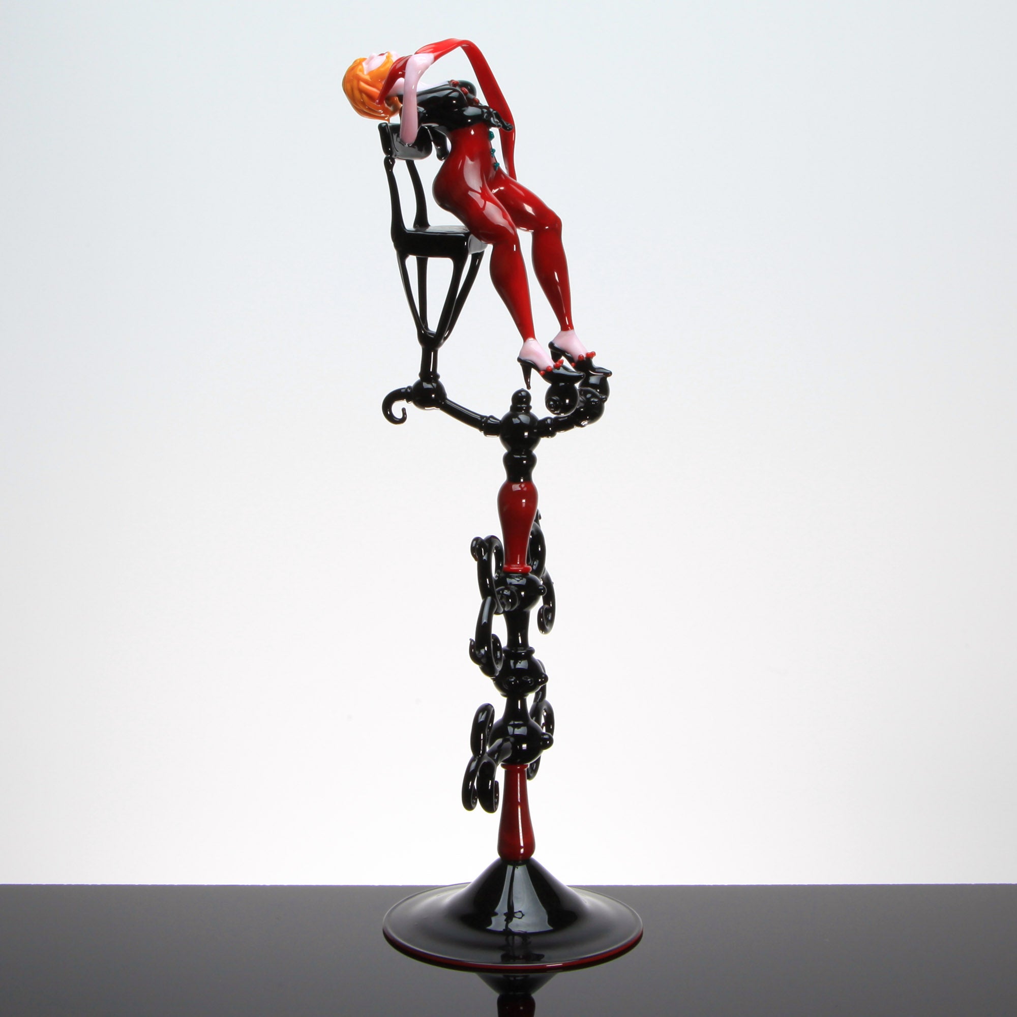 Murano Glass Art - Burlesque "Evelyne"