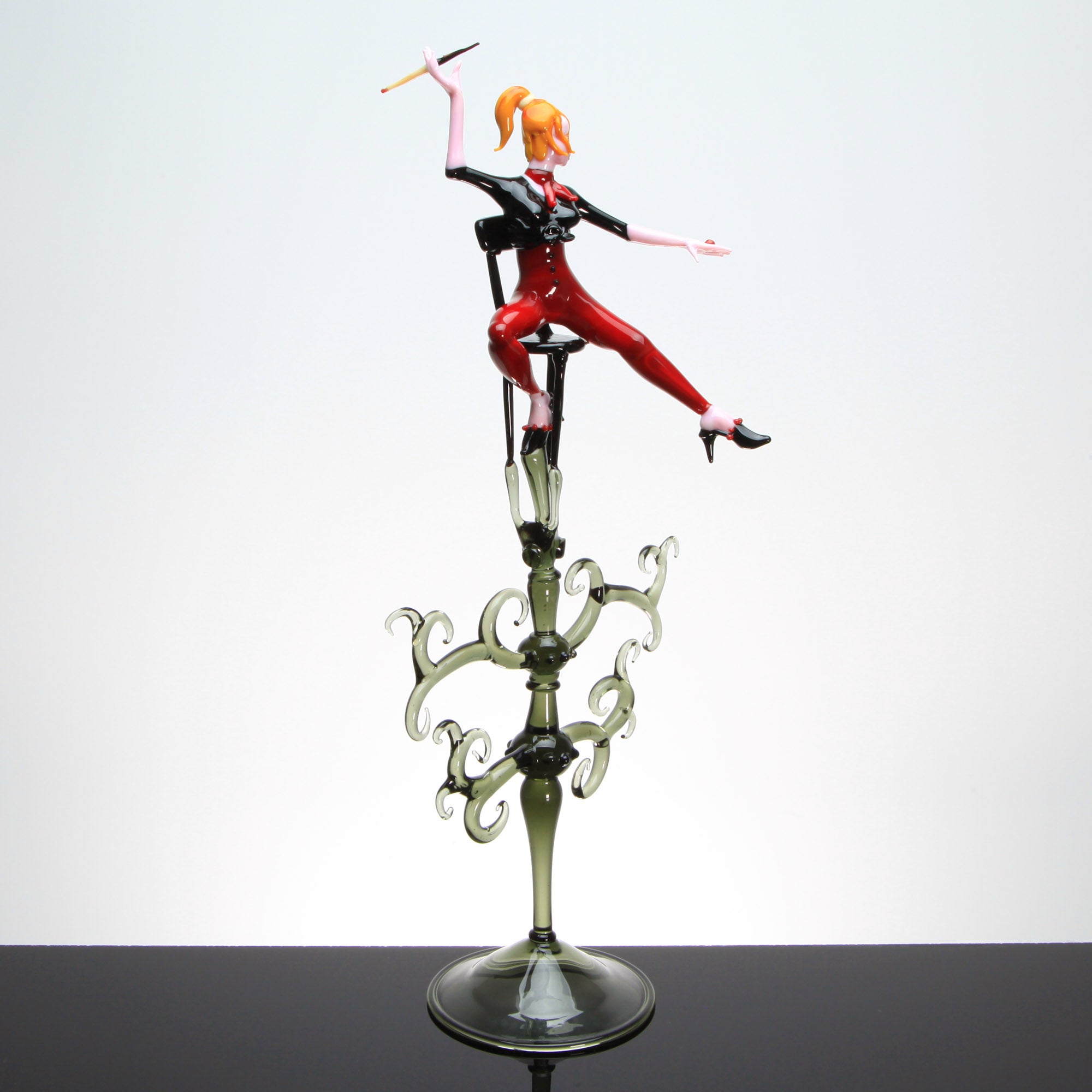 Burlesque "Dixie" - Unique Piece - Murano Glass