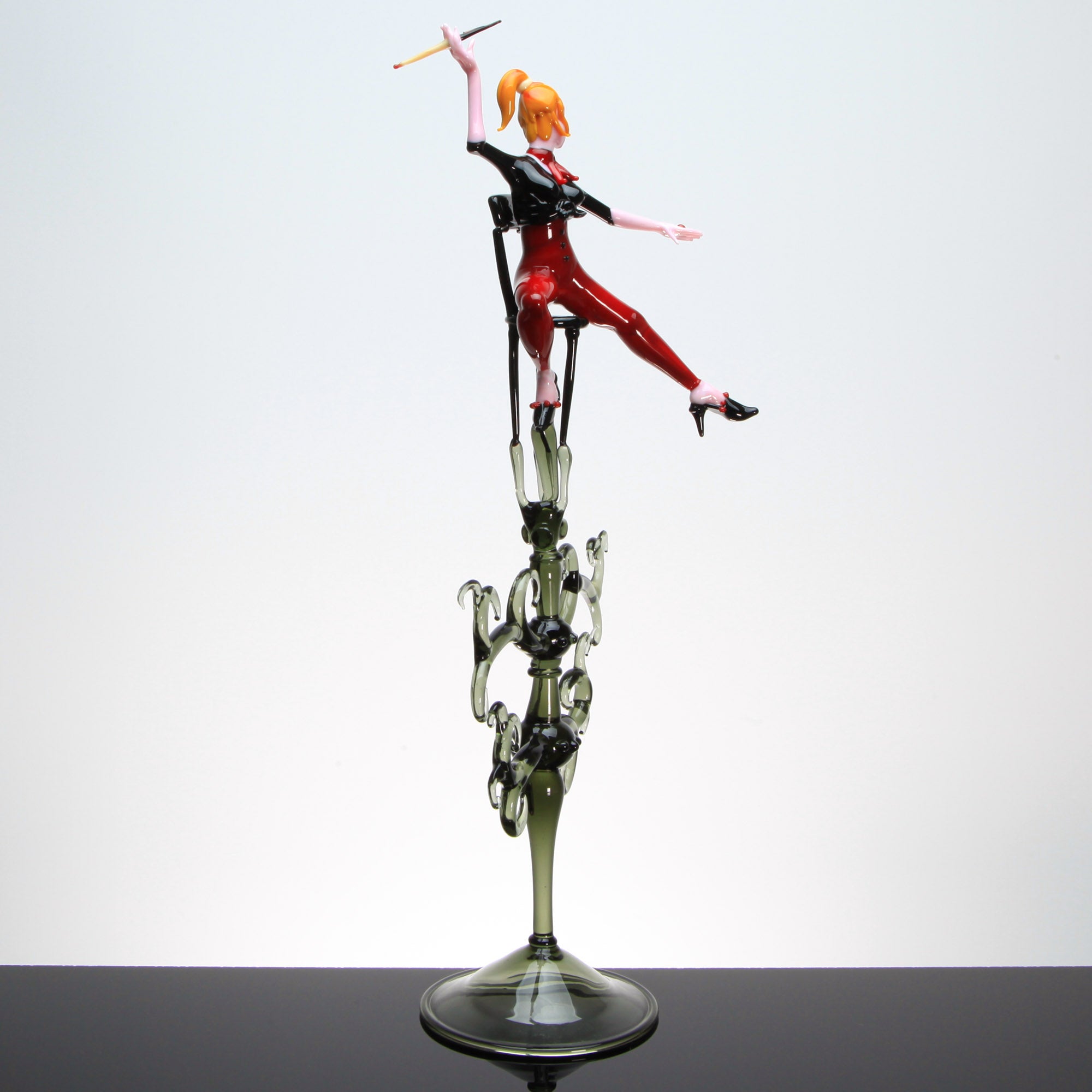 Burlesque "Dixie" - Unique Piece - Murano Glass