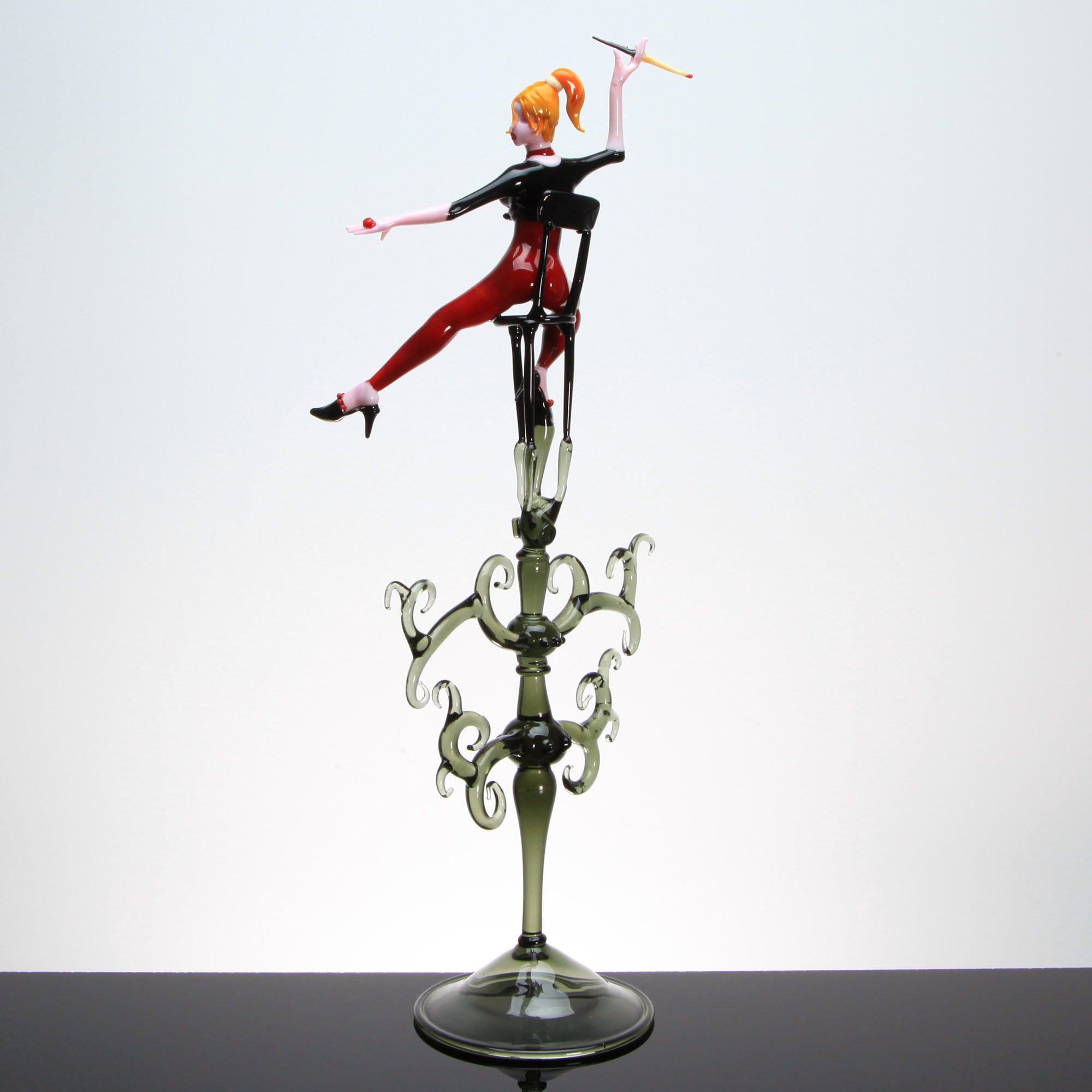 Burlesque "Dixie" - Unique Piece - Murano Glass