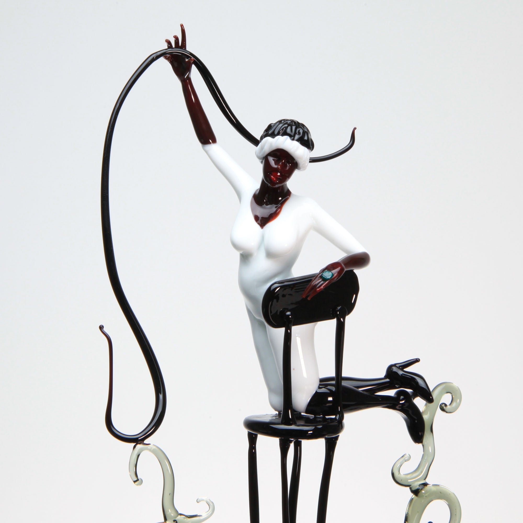 Burlesque "Fatimah" - Unique Piece - Murano Glass