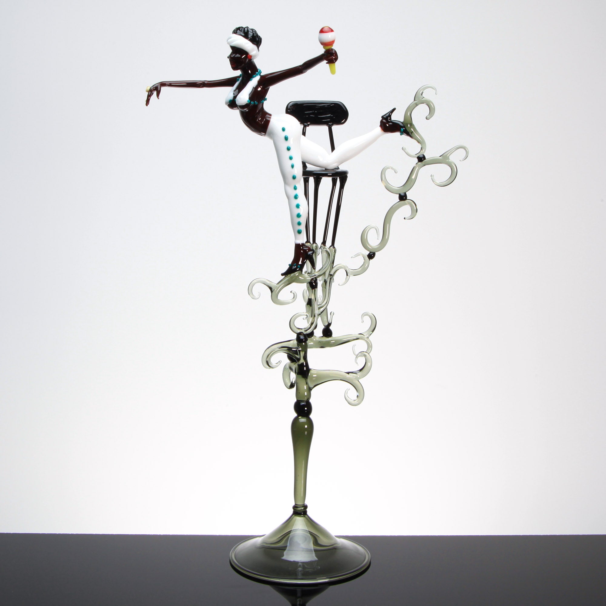 Burlesque "Nasha" - Pièce Unique - Verre de Murano