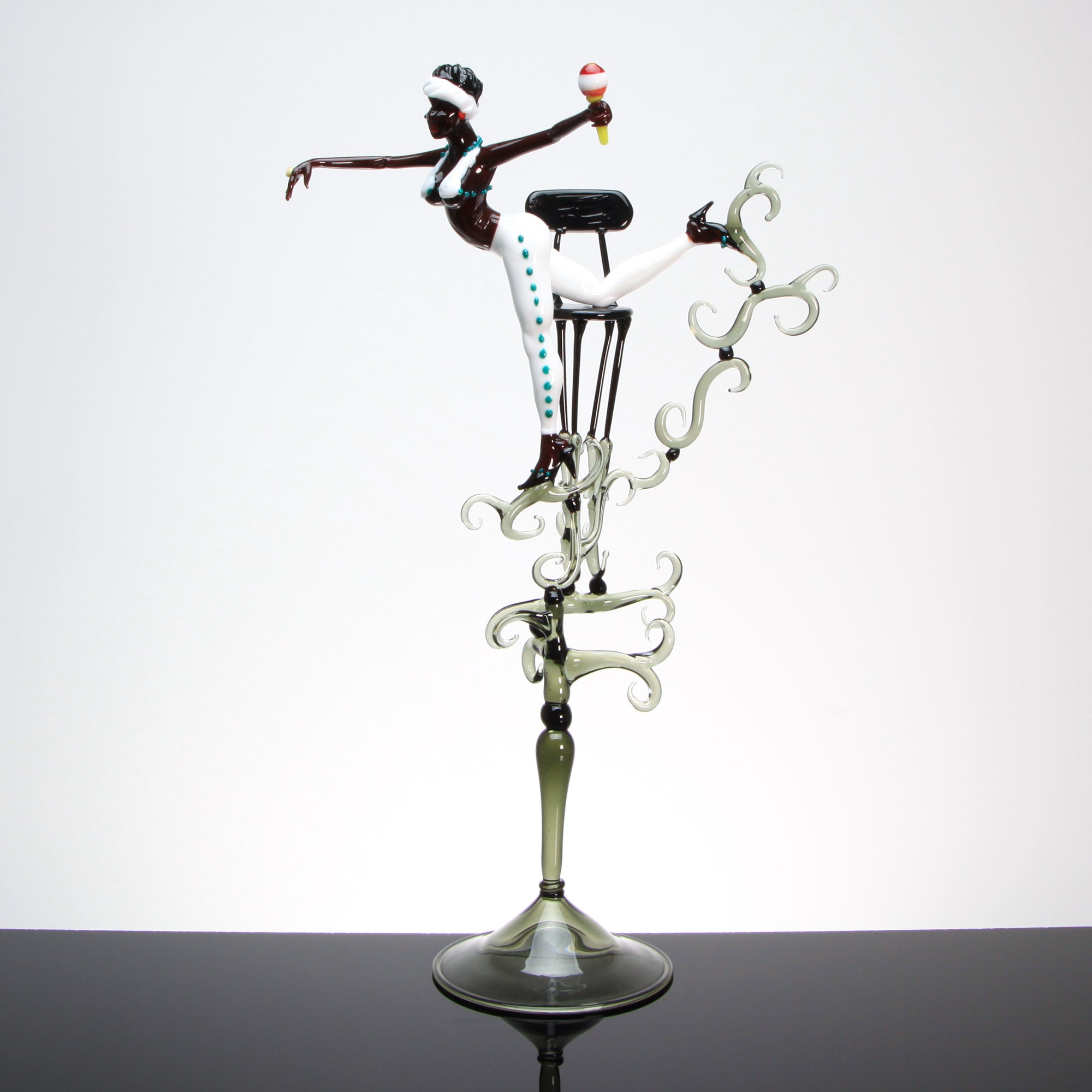 Burlesque "Nasha" - Unique Piece - Murano Glass