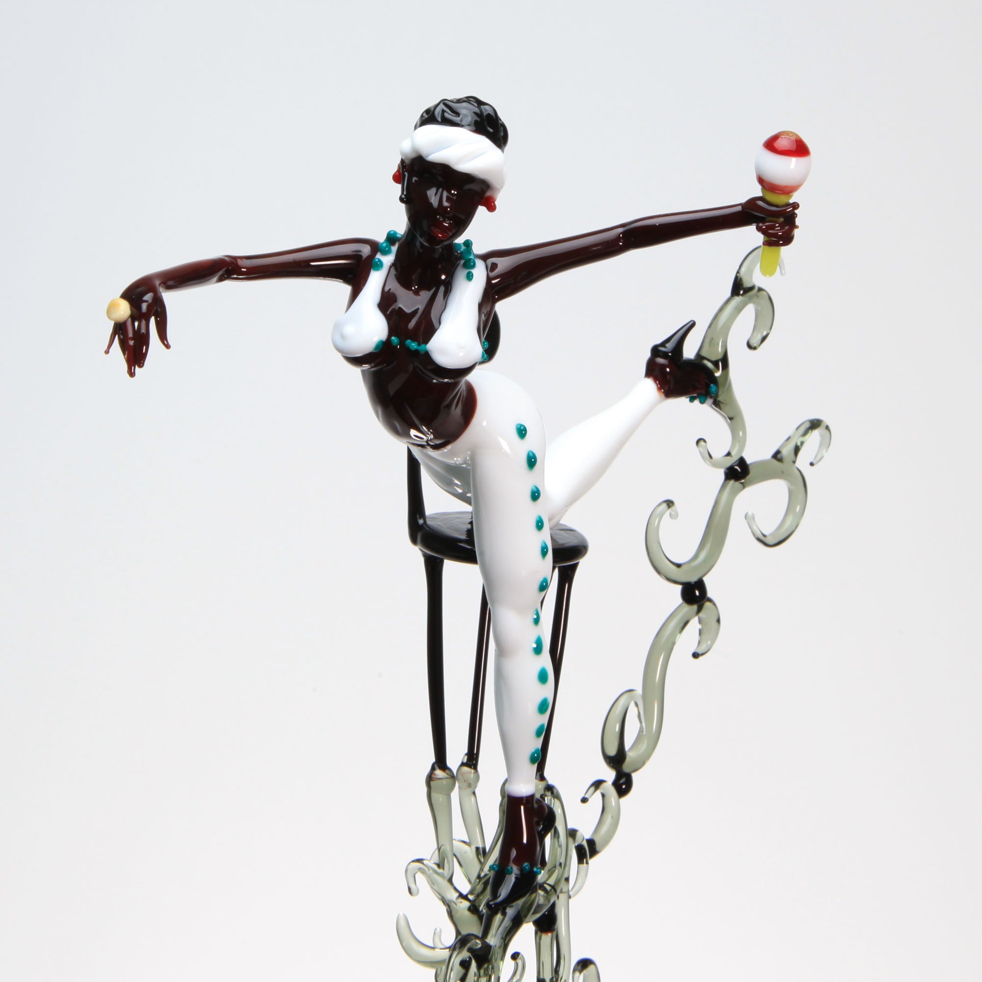 Burlesque "Nasha" - Unique Piece - Murano Glass