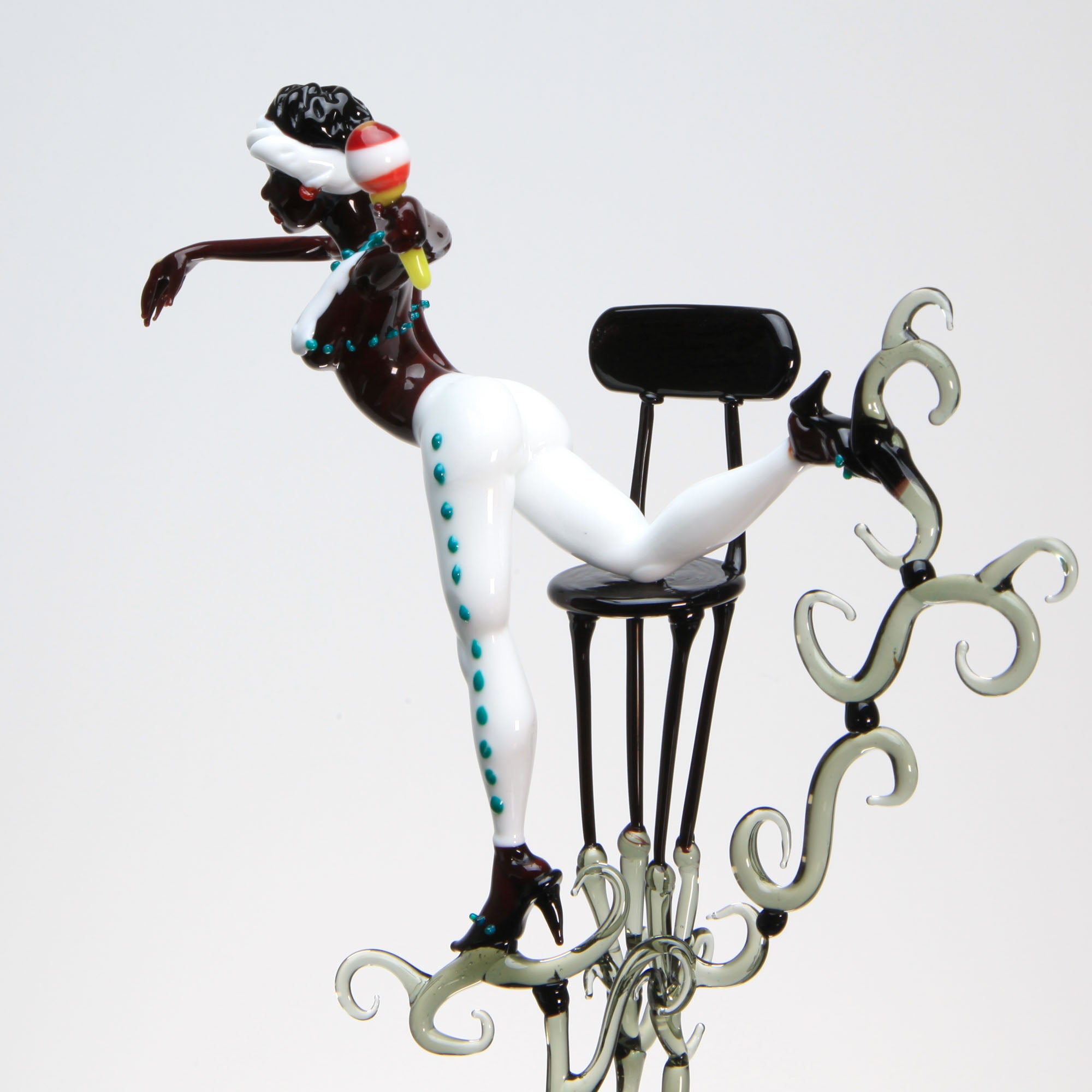 Burlesque "Nasha" - Unique Piece - Murano Glass