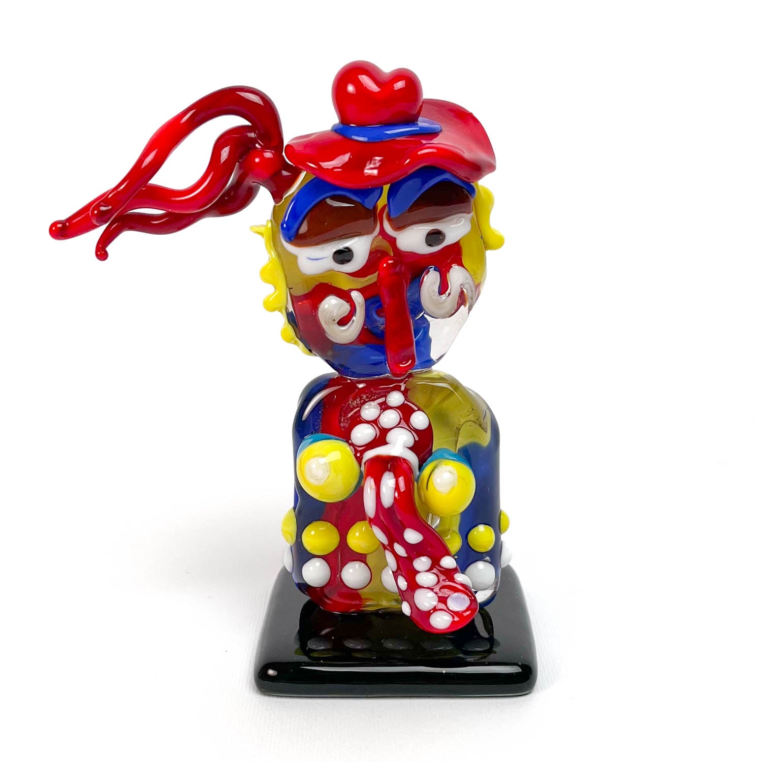 Multicolor Glass Figure