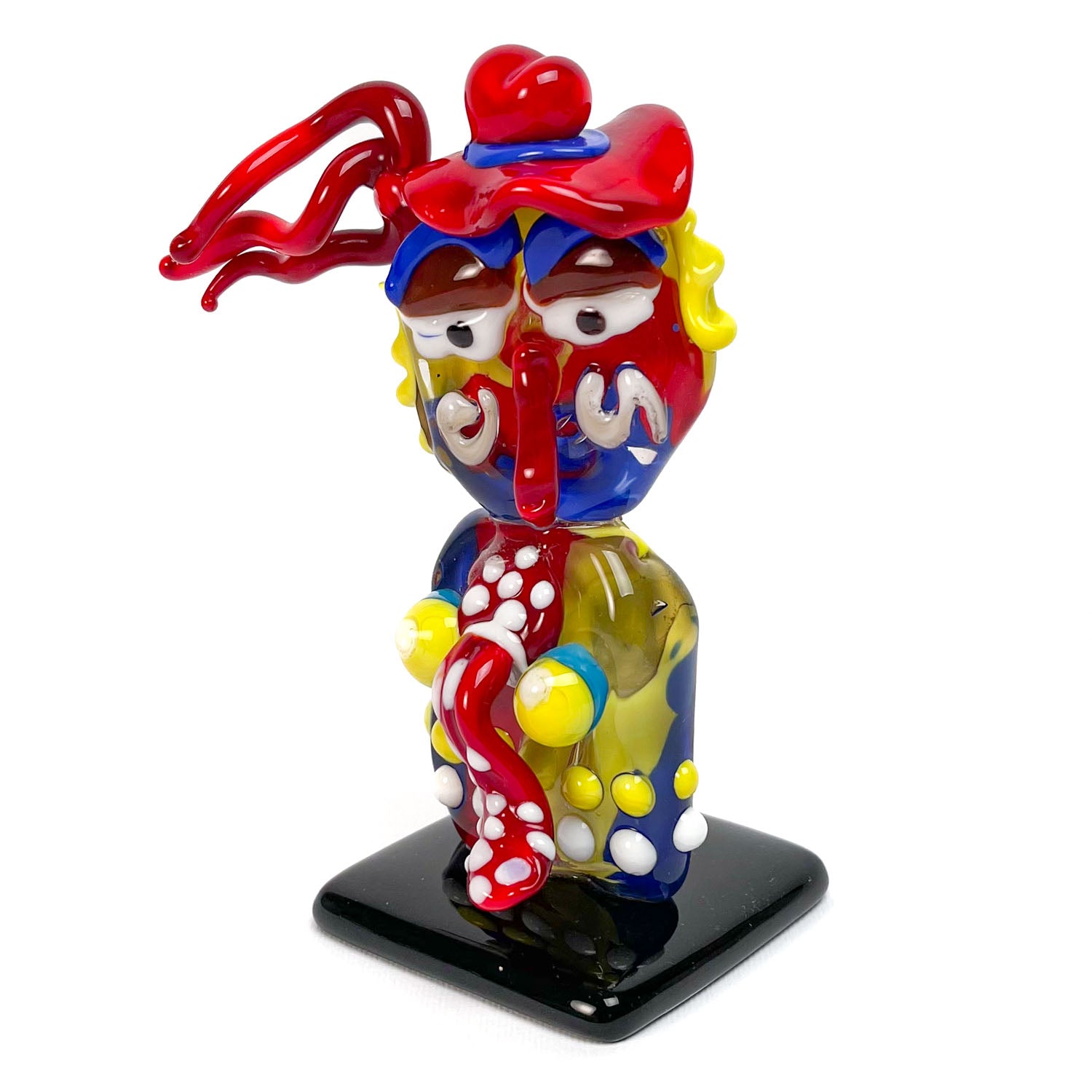 Multicolor Glass Figure