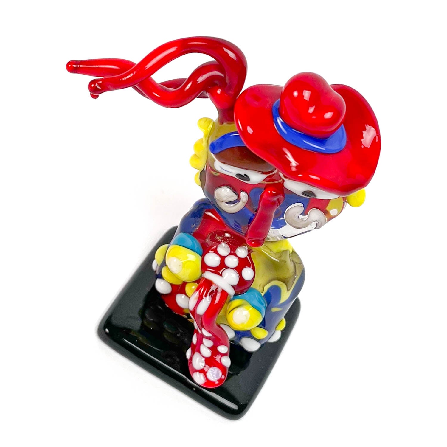 Multicolor Glass Figure