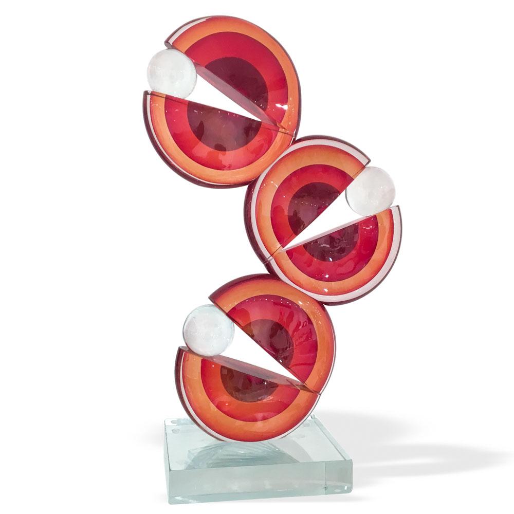 Pac-Man in Glass: A Sculptural Tribute