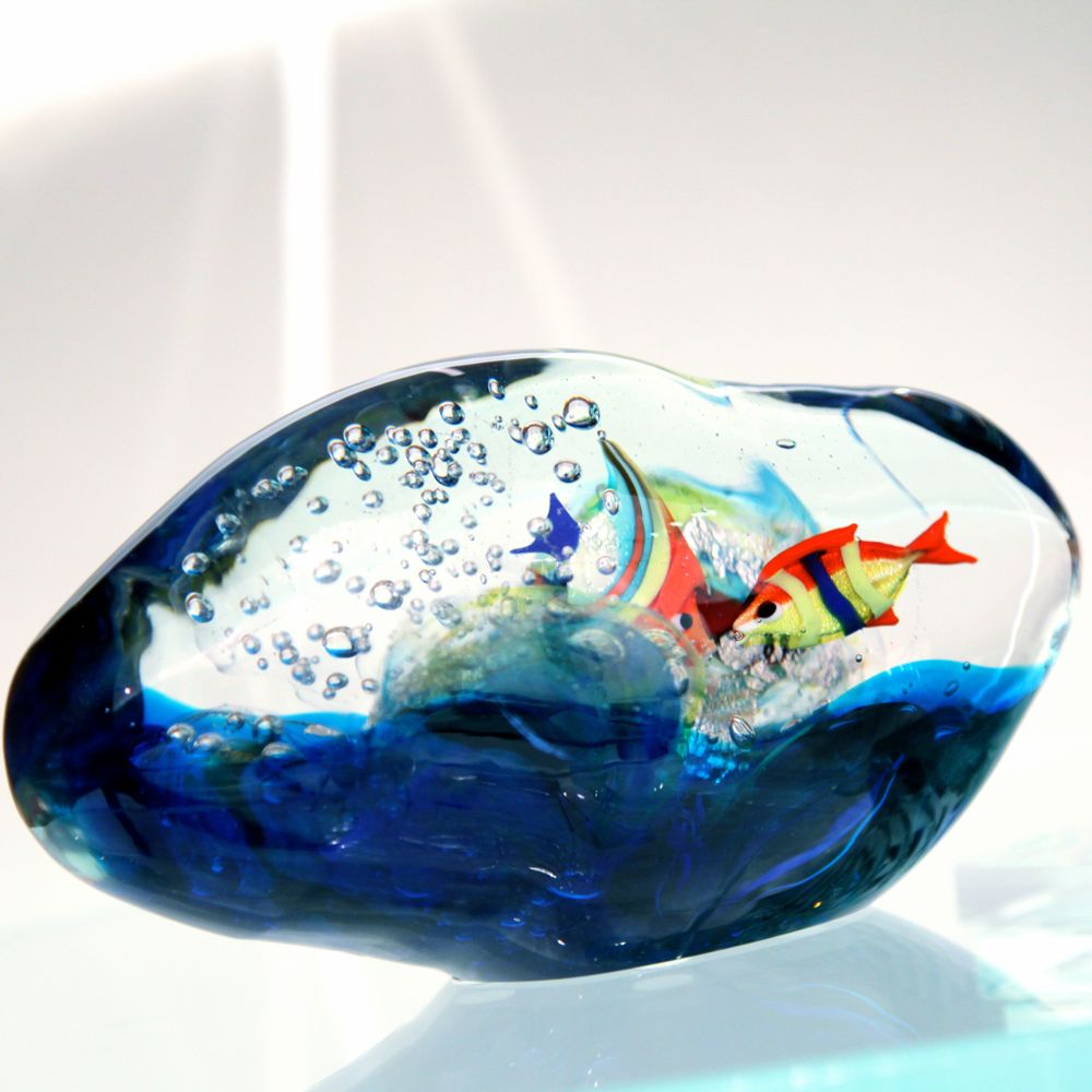 Nuage d'Aquarium - Verre de Murano