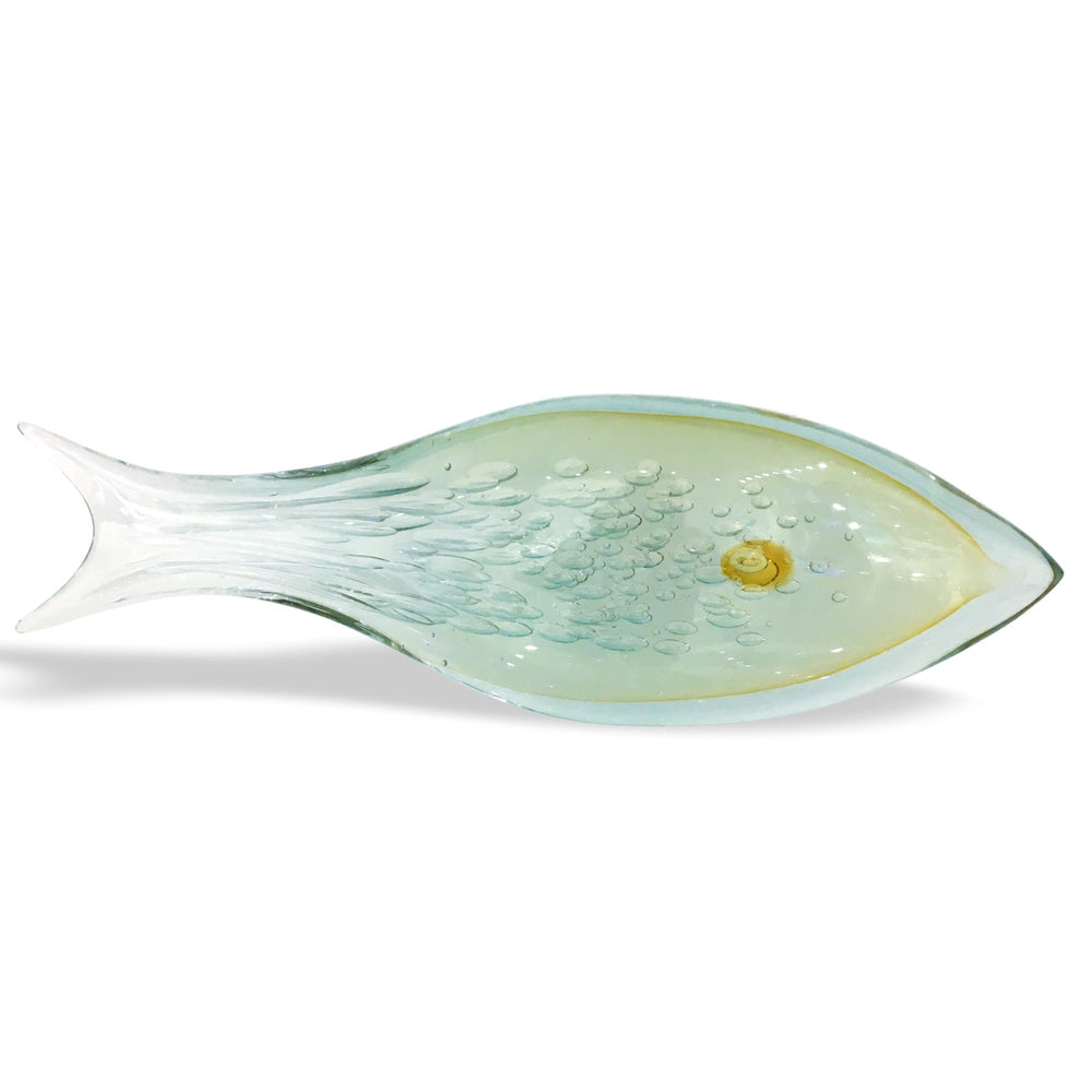 Fish - amber bubble fish cm 52