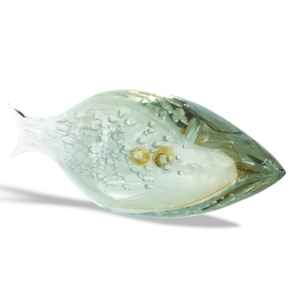 Fish - amber bubble fish cm 52