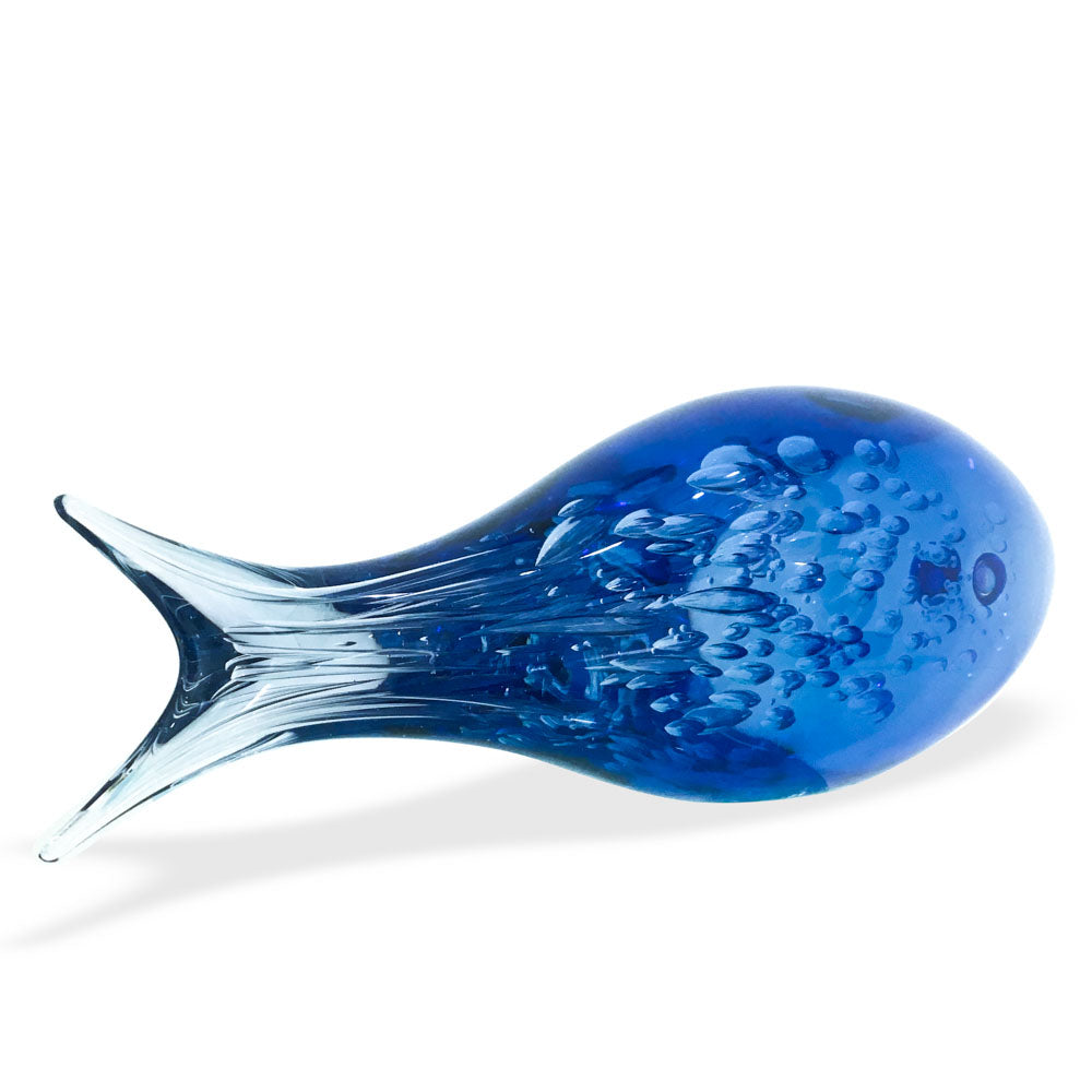 Poisson - poisson bulle bleu cm 52