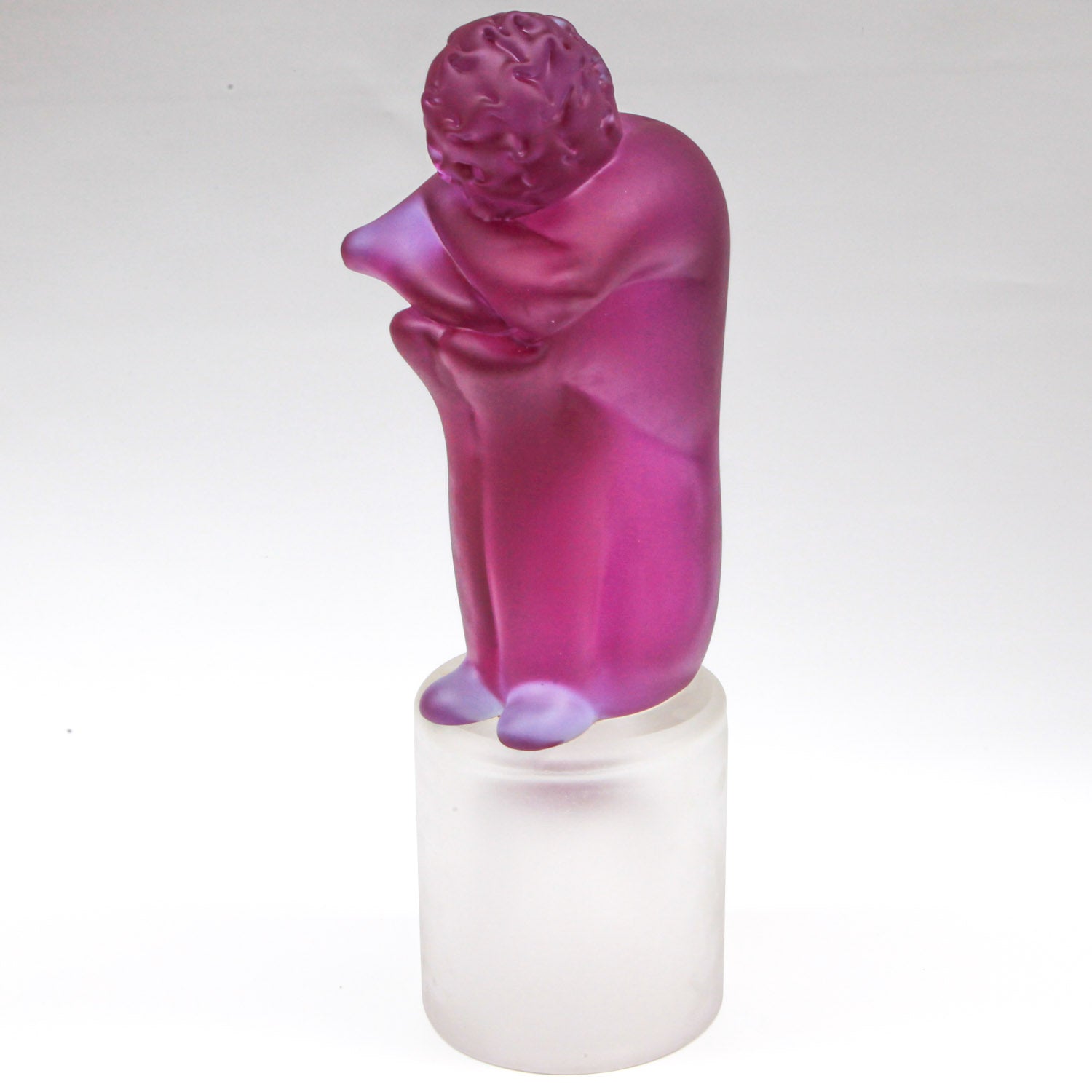 Murano glass - The Thinker