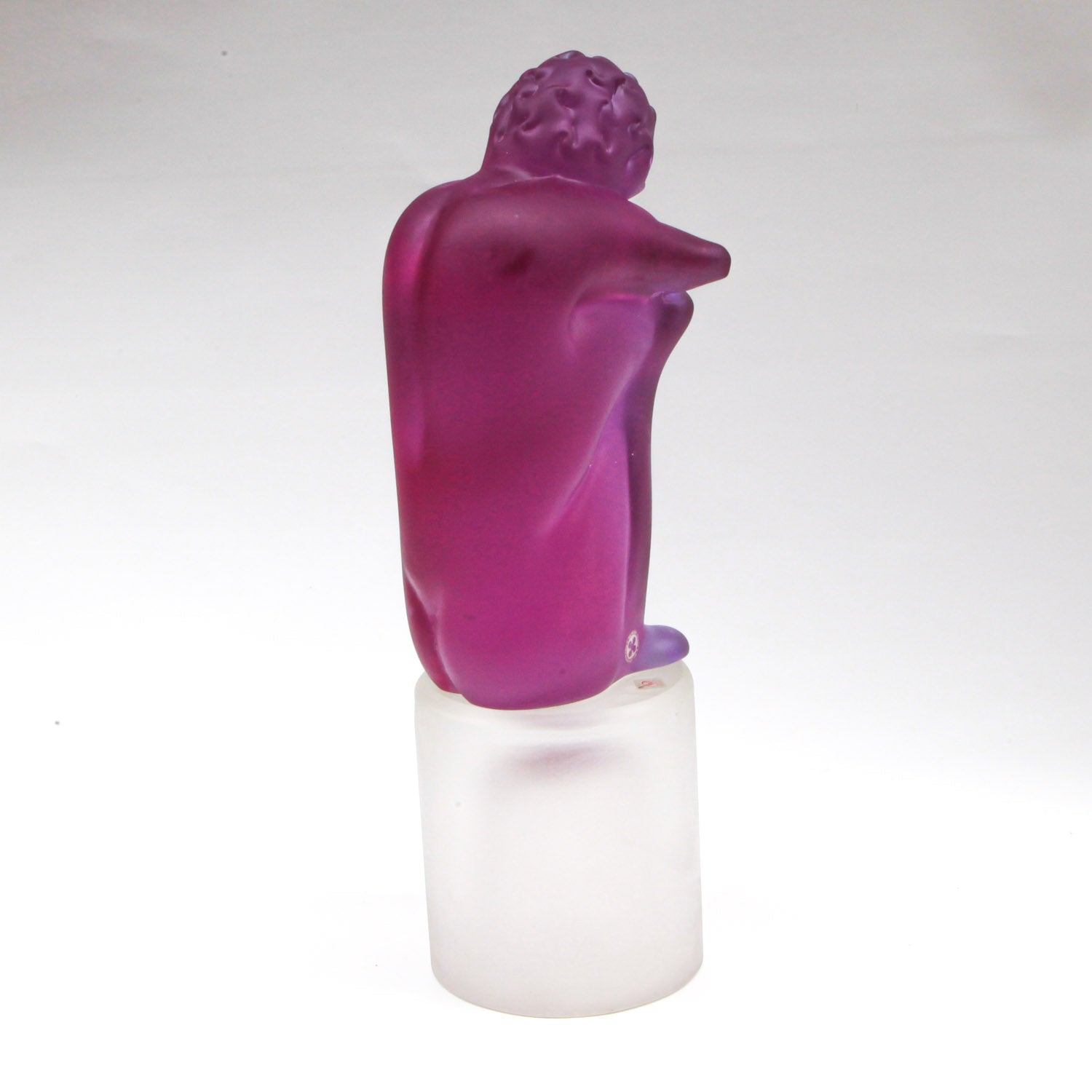 Murano glass - The Thinker