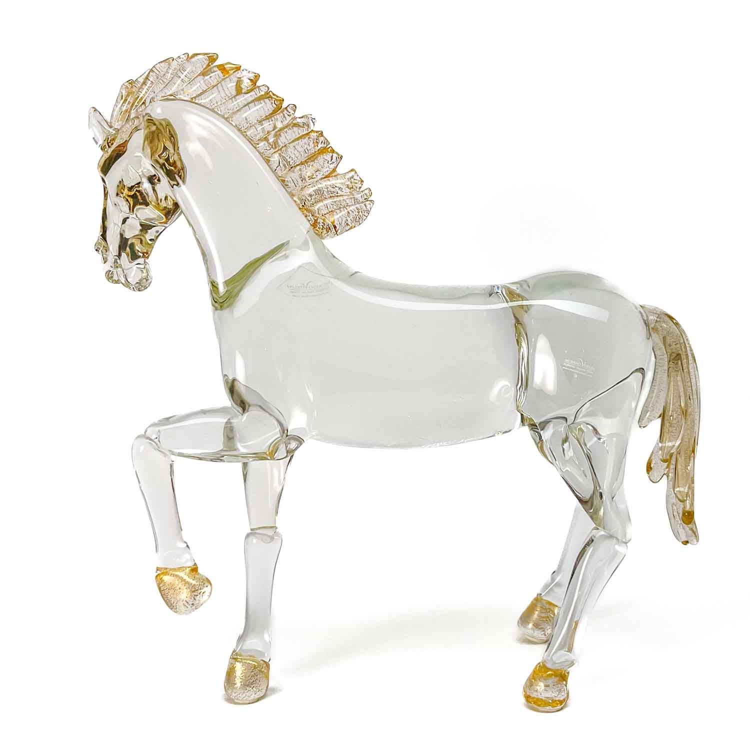 Crystal And Gold - Trotting Horse