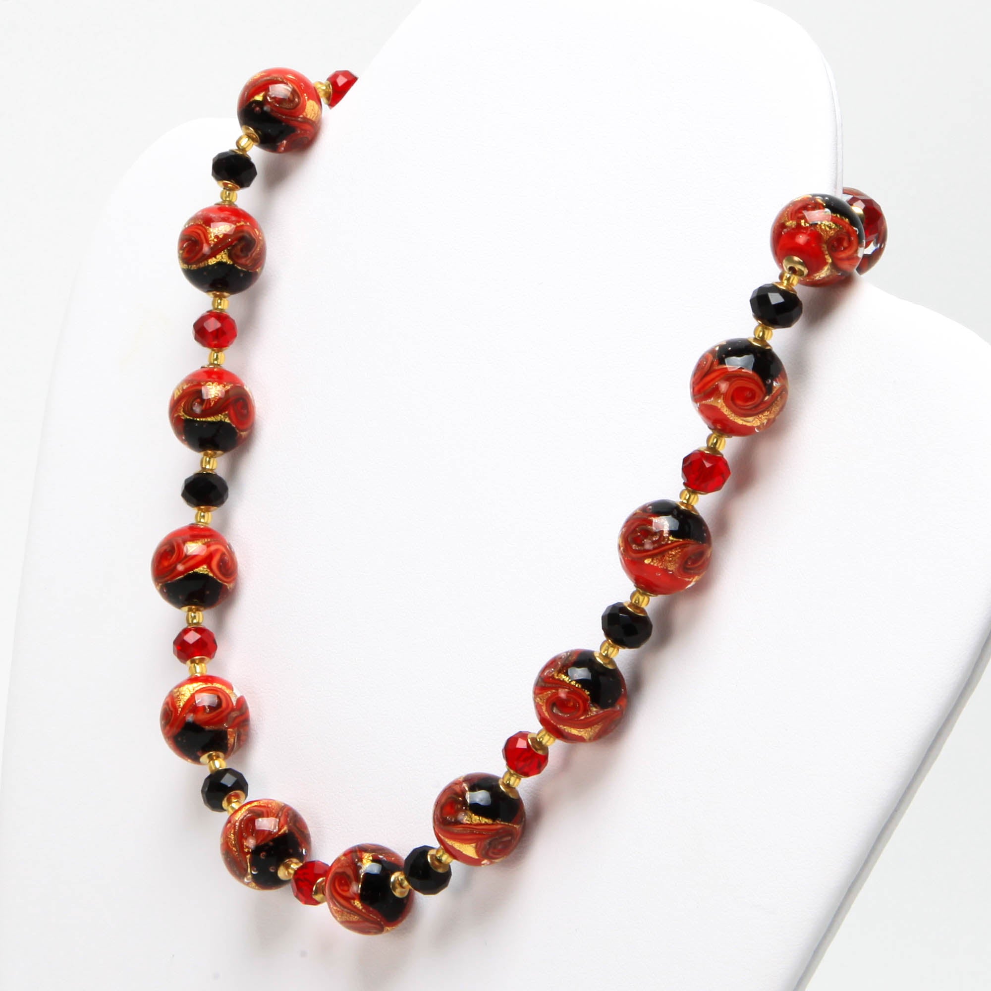 Bahia Necklace - Murano Glass Beads